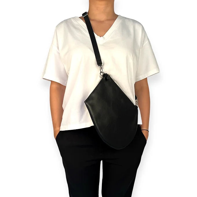 Pocket shoulder strap - Zip XL - Quilted black