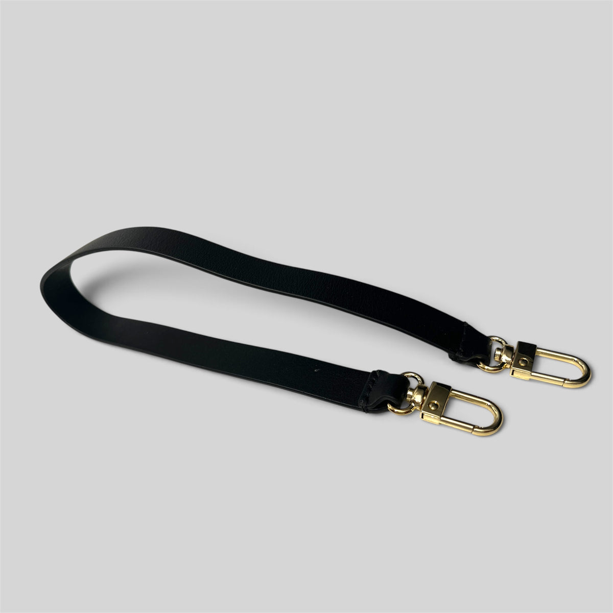 Micro bandoulière - Noir finitions dorées