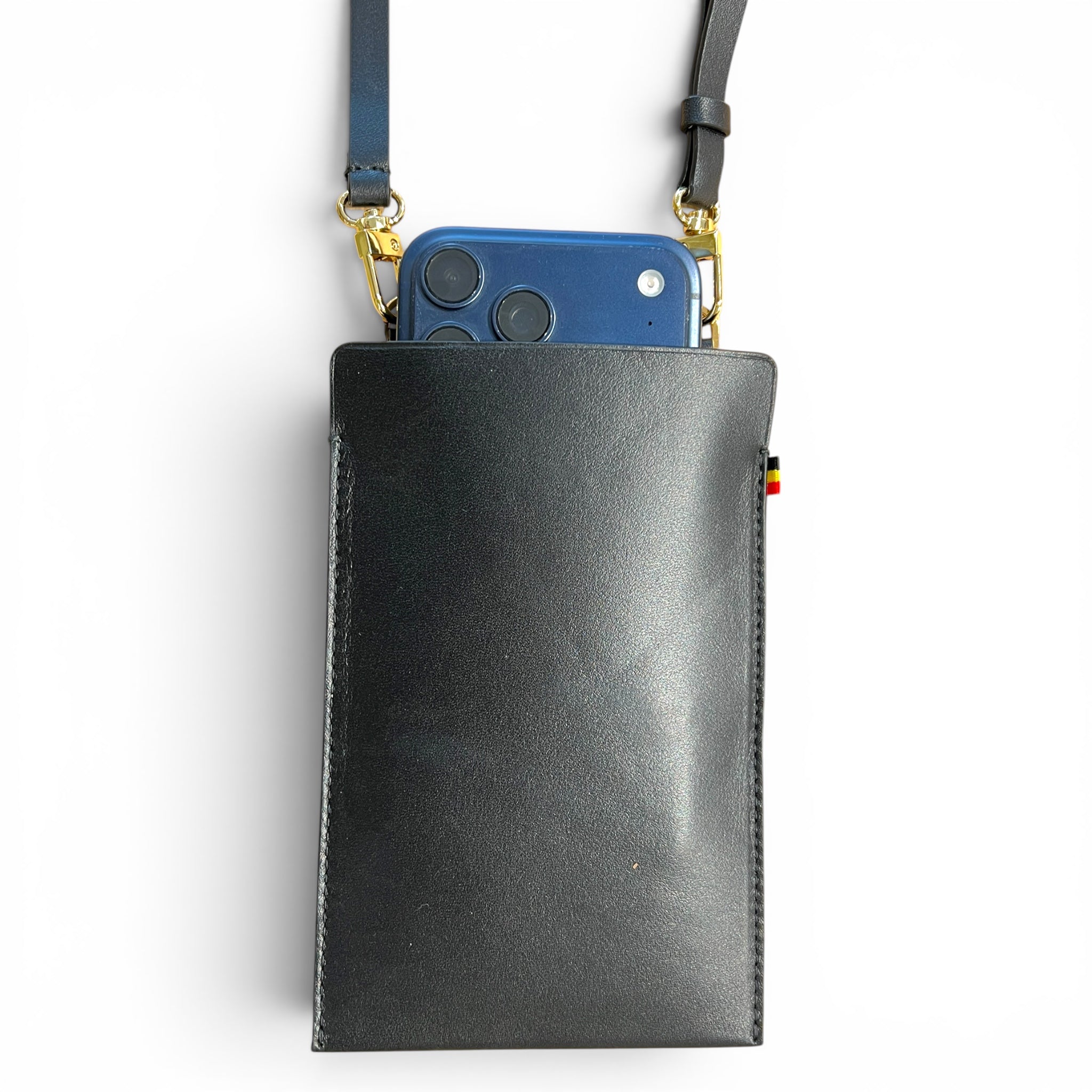 Sac téléphone - Noir - Edition belge
