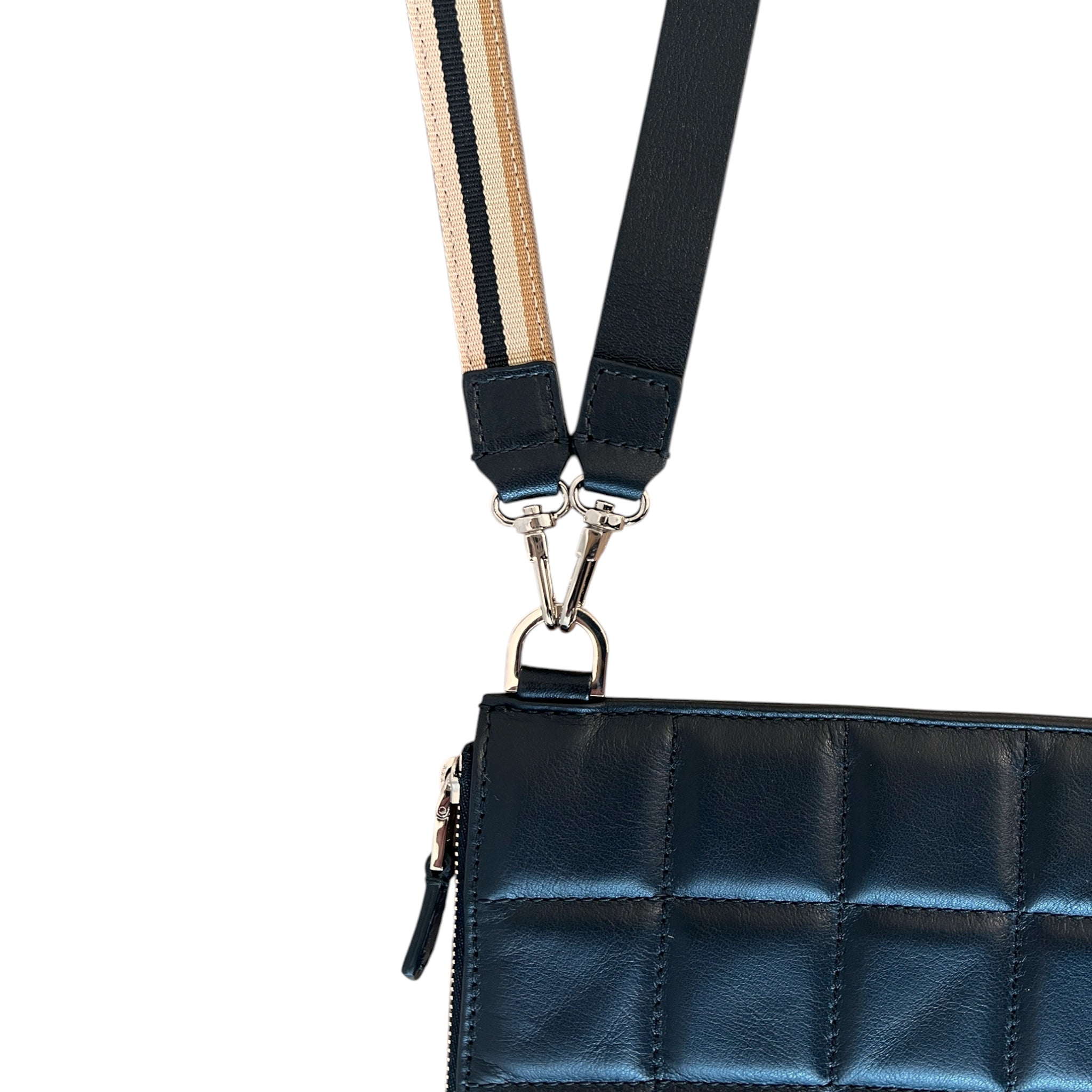 Pocket shoulder strap - Zip XL - Quilted black