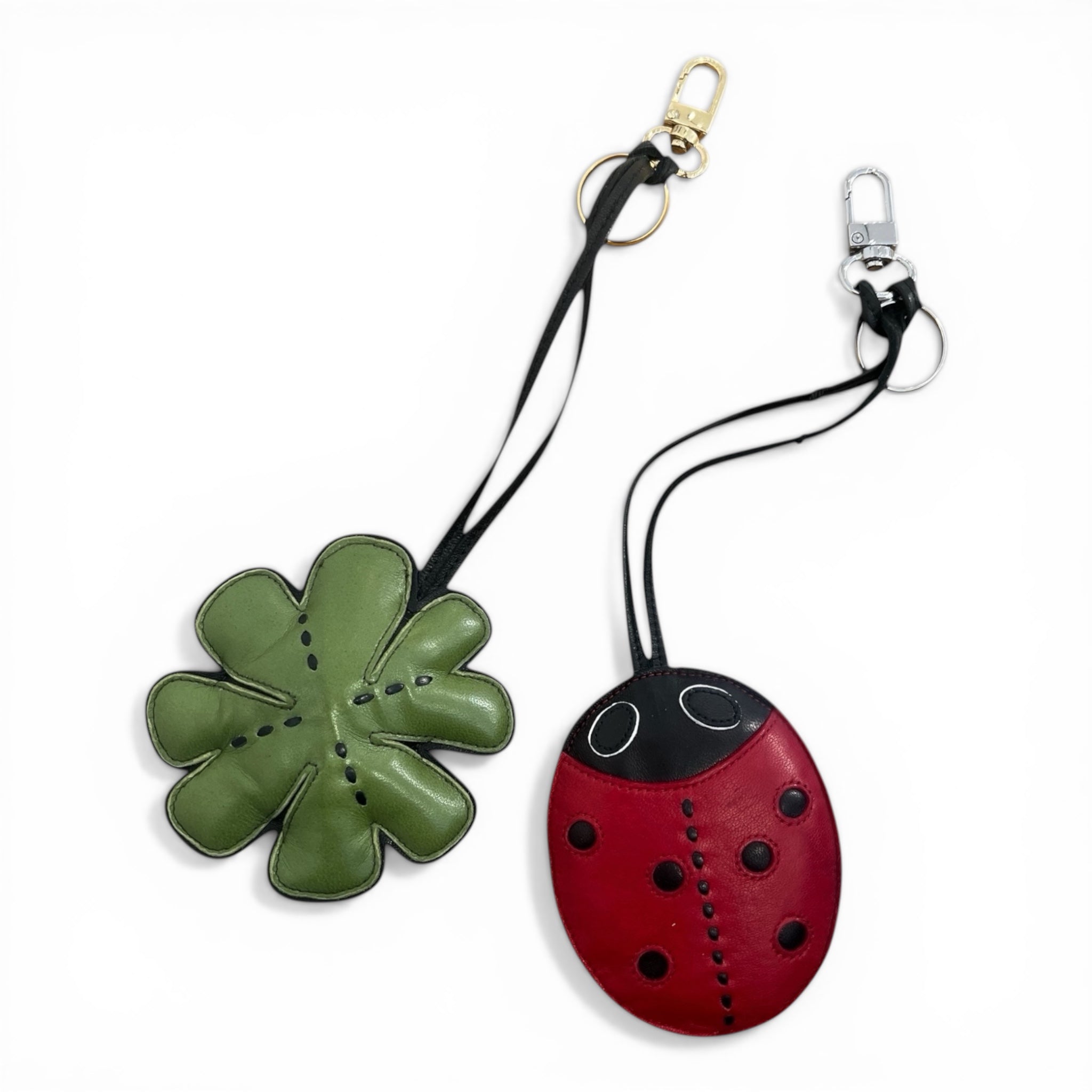 Bijou de pochette - Trèfle - Kaki