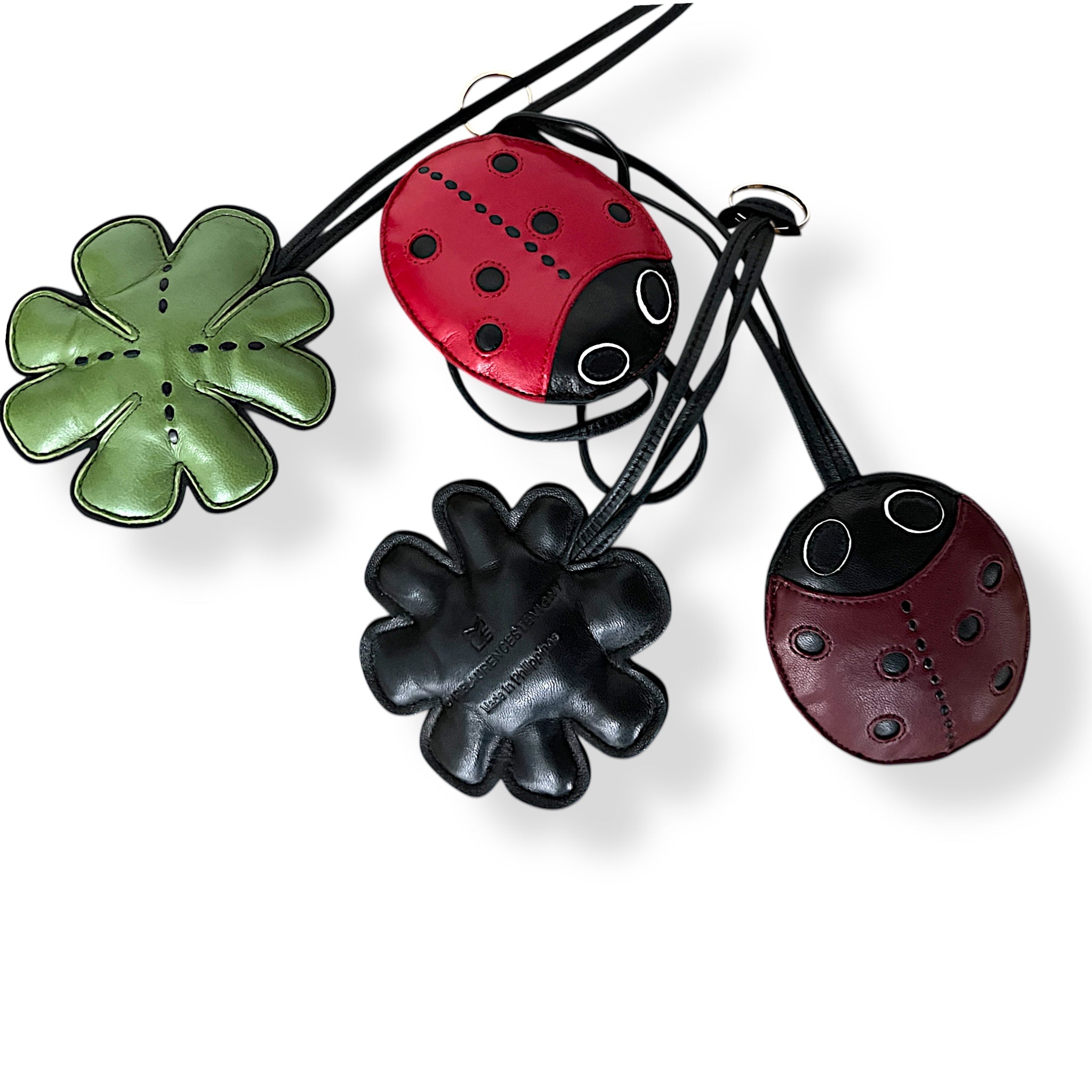 Bijou de pochette - Trèfle - Vert prairie