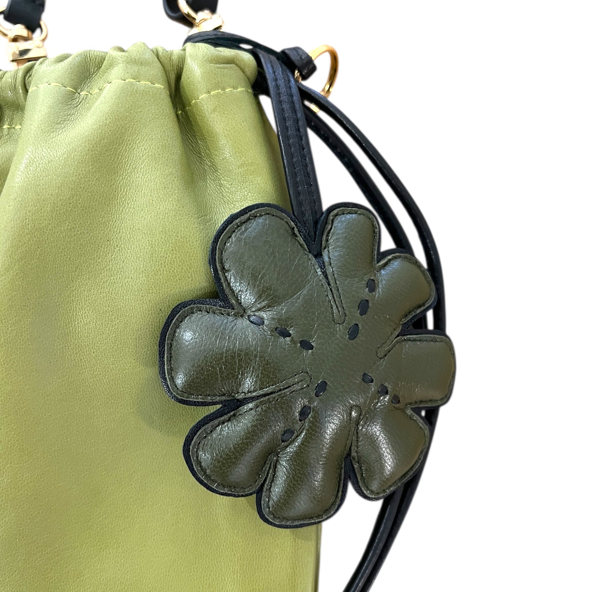 Bijou de pochette - Trèfle - Kaki