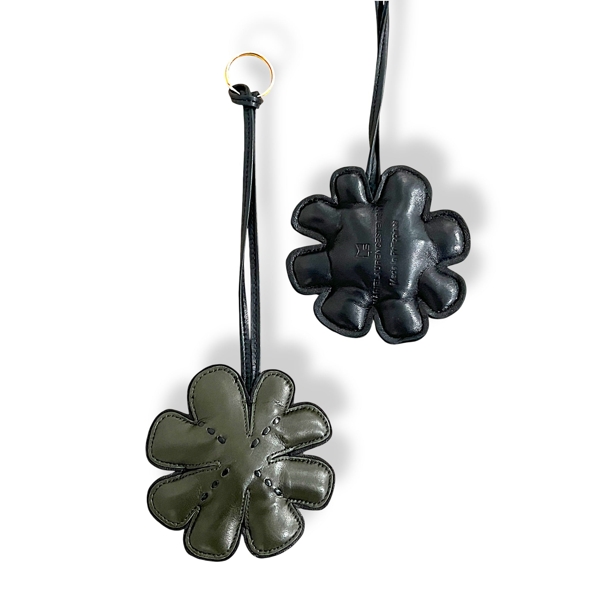 Bijou de pochette - Trèfle - Kaki