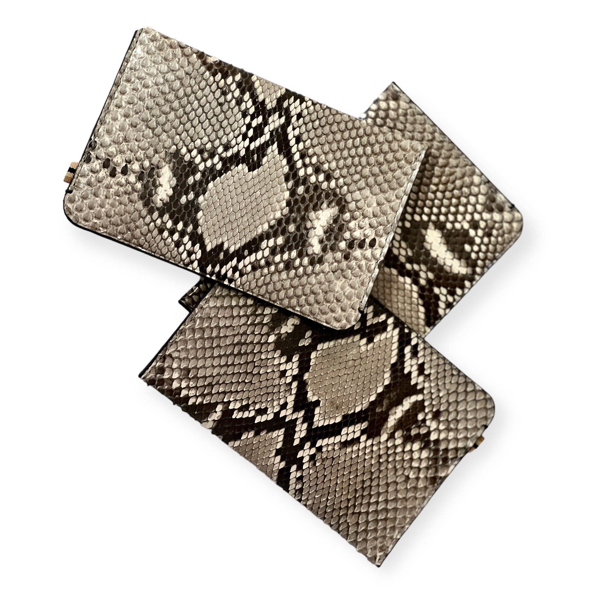 Portefeuille RFID - Travel - Serpent python naturel