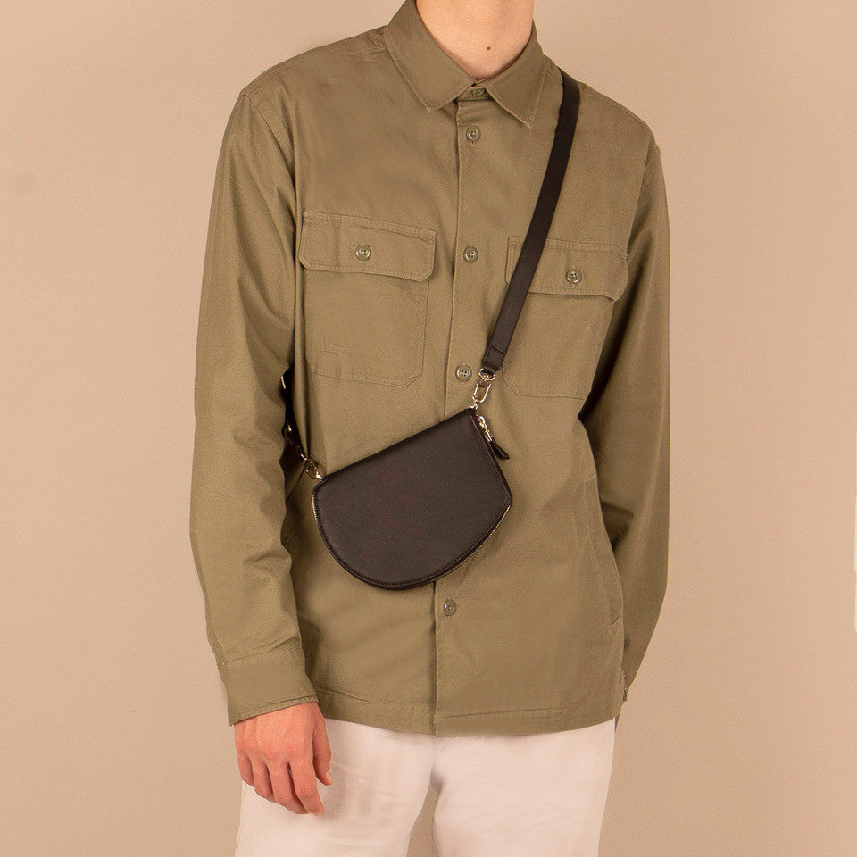 Pochette organisée bandoulière - Pocket medium - Noir