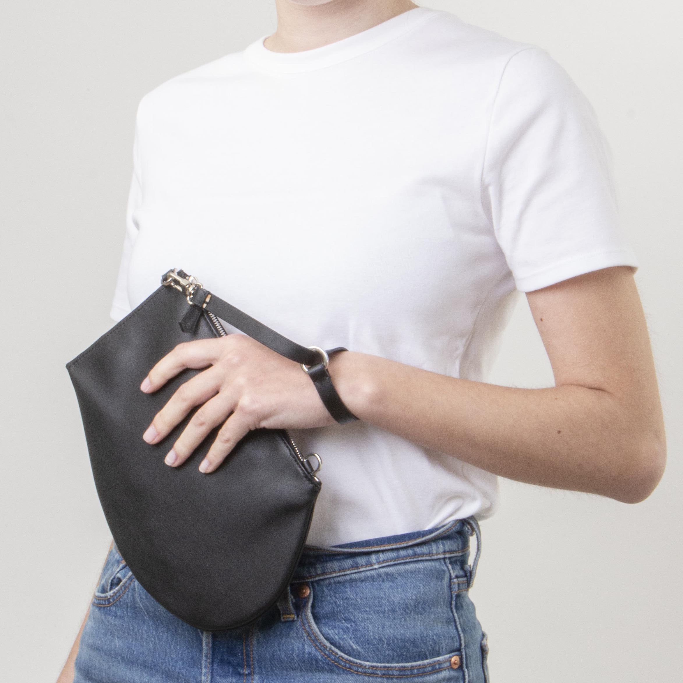 Pocket - Zip medium - Light blue