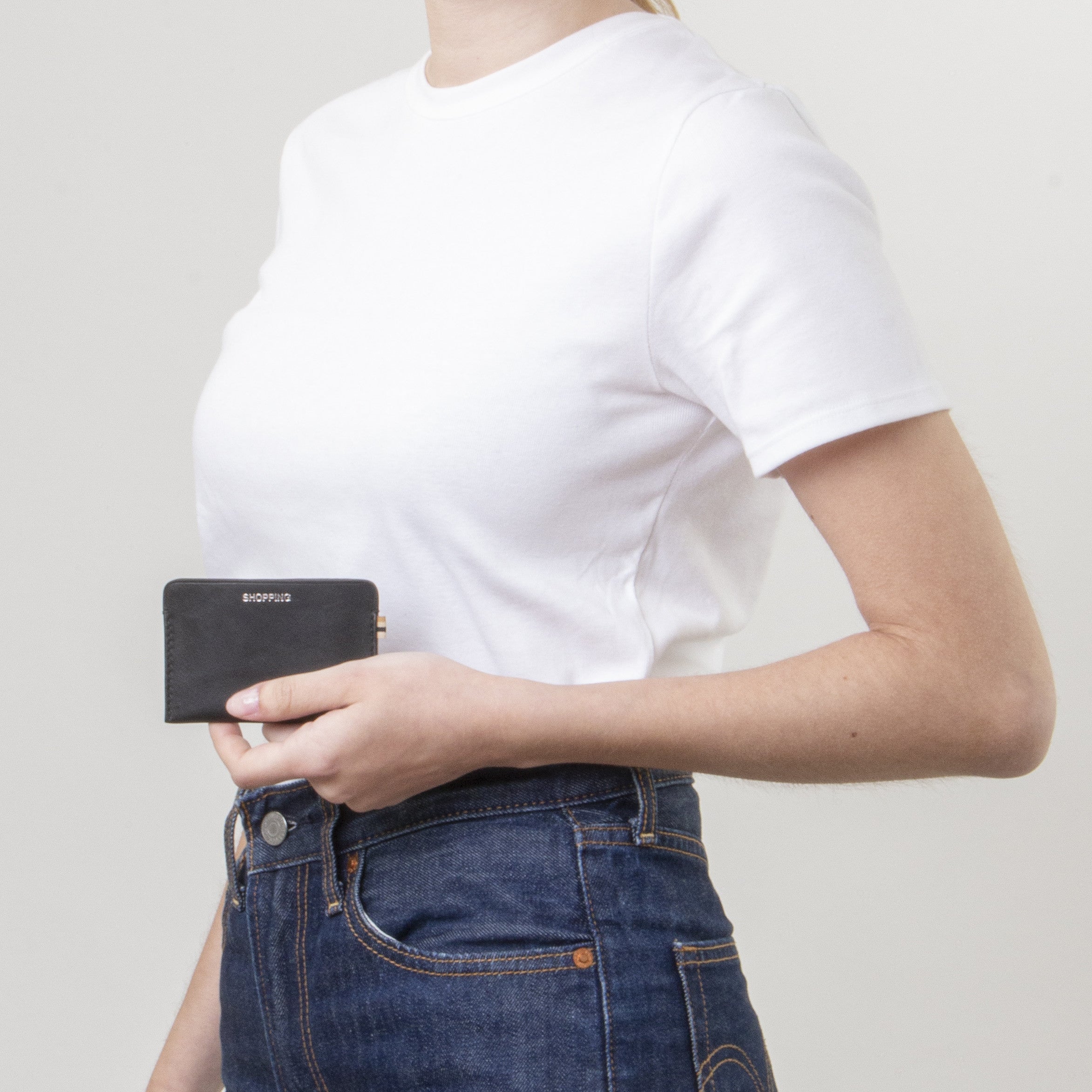 Portefeuille fin RFID - Noir
