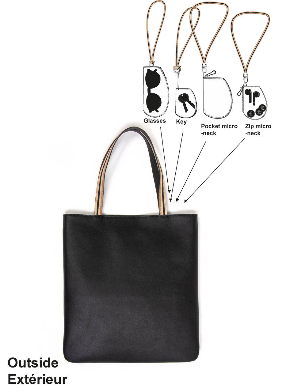 Tote medium- Tote bag- shopping bag- cab