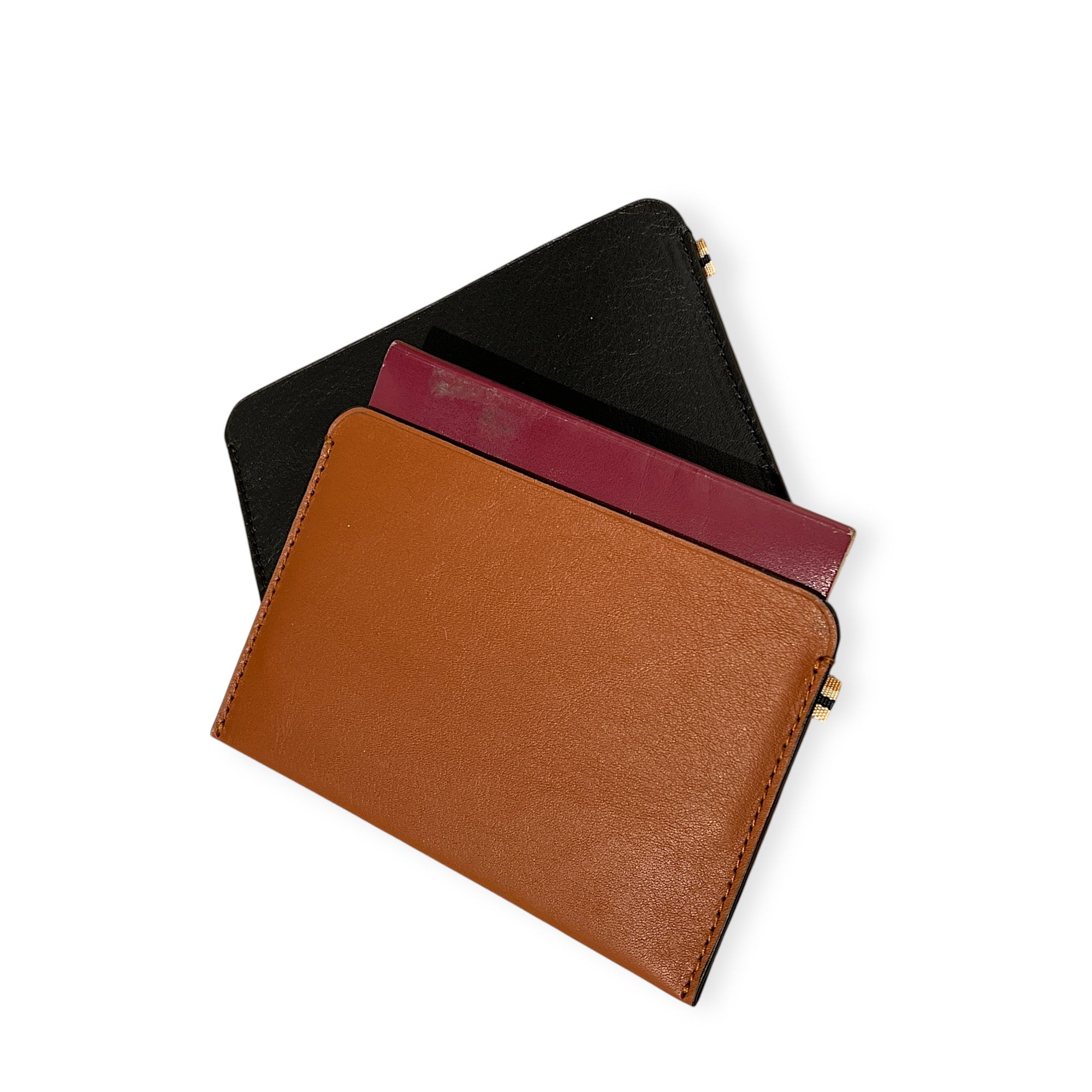 MARIELAURENCESTEVIGNY Travel A002-tan black-no message -front with passport .JPEG