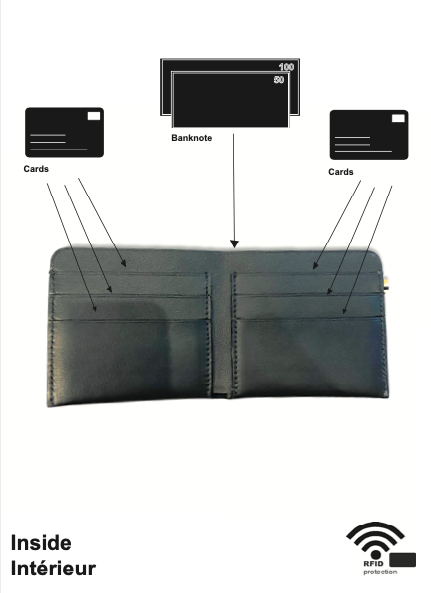 Wallet - Slim Wallet - Black