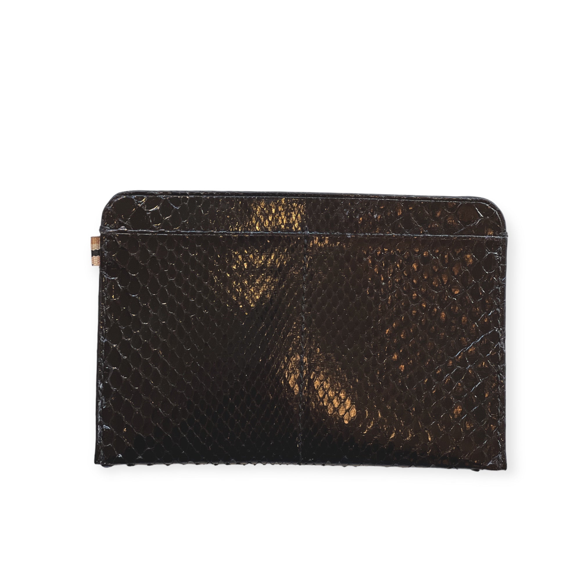 Portefeuille RFID - Travel - Serpent noir