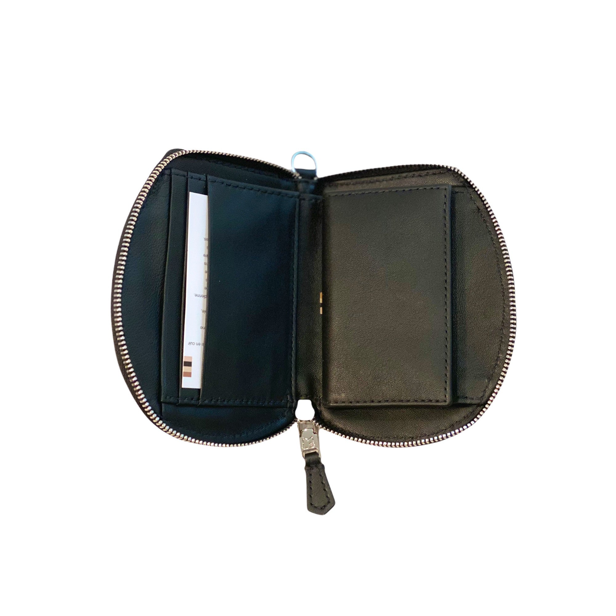 Pochette organisée - Pocket micro - Noir et finitions argentées