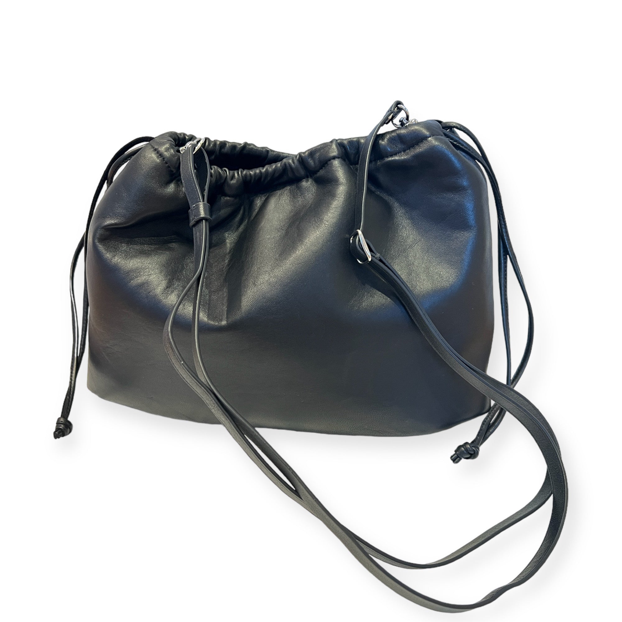 Pochette à lien de serrage - String medium - Noir
