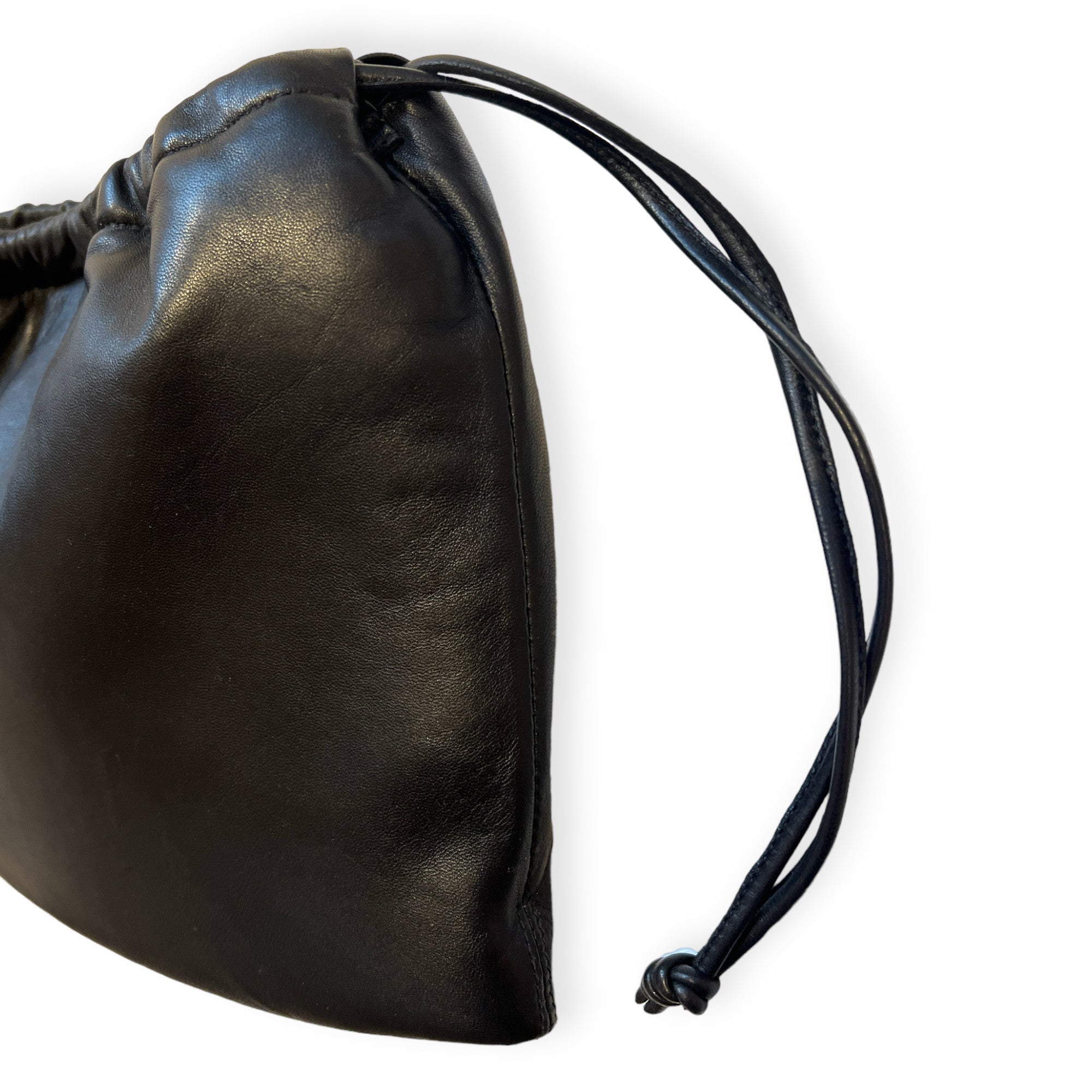 Pochette à lien de serrage - String medium - Noir