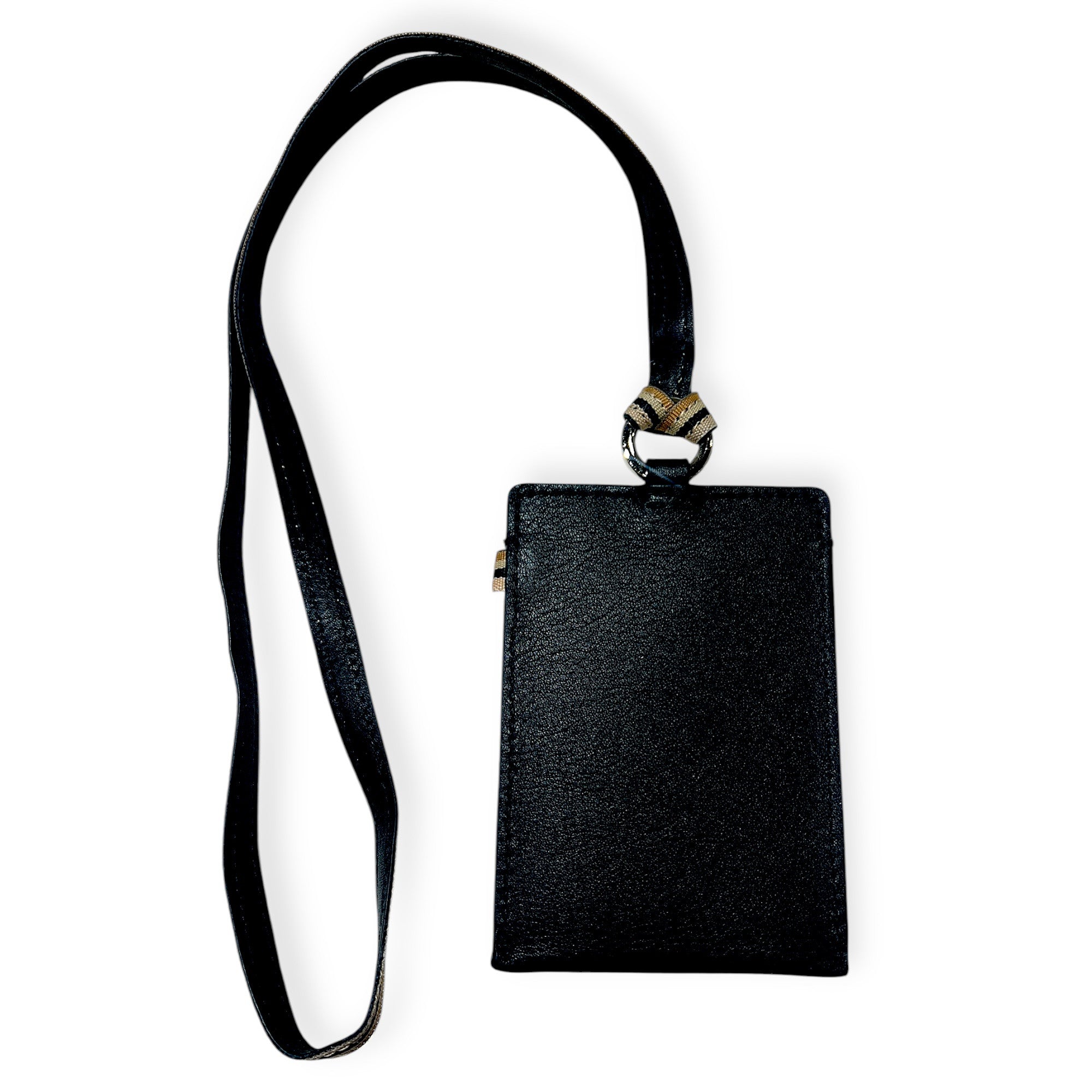 skin edtion -handtag and pass holder - with MY PASS MESSAGE _BLACK l
