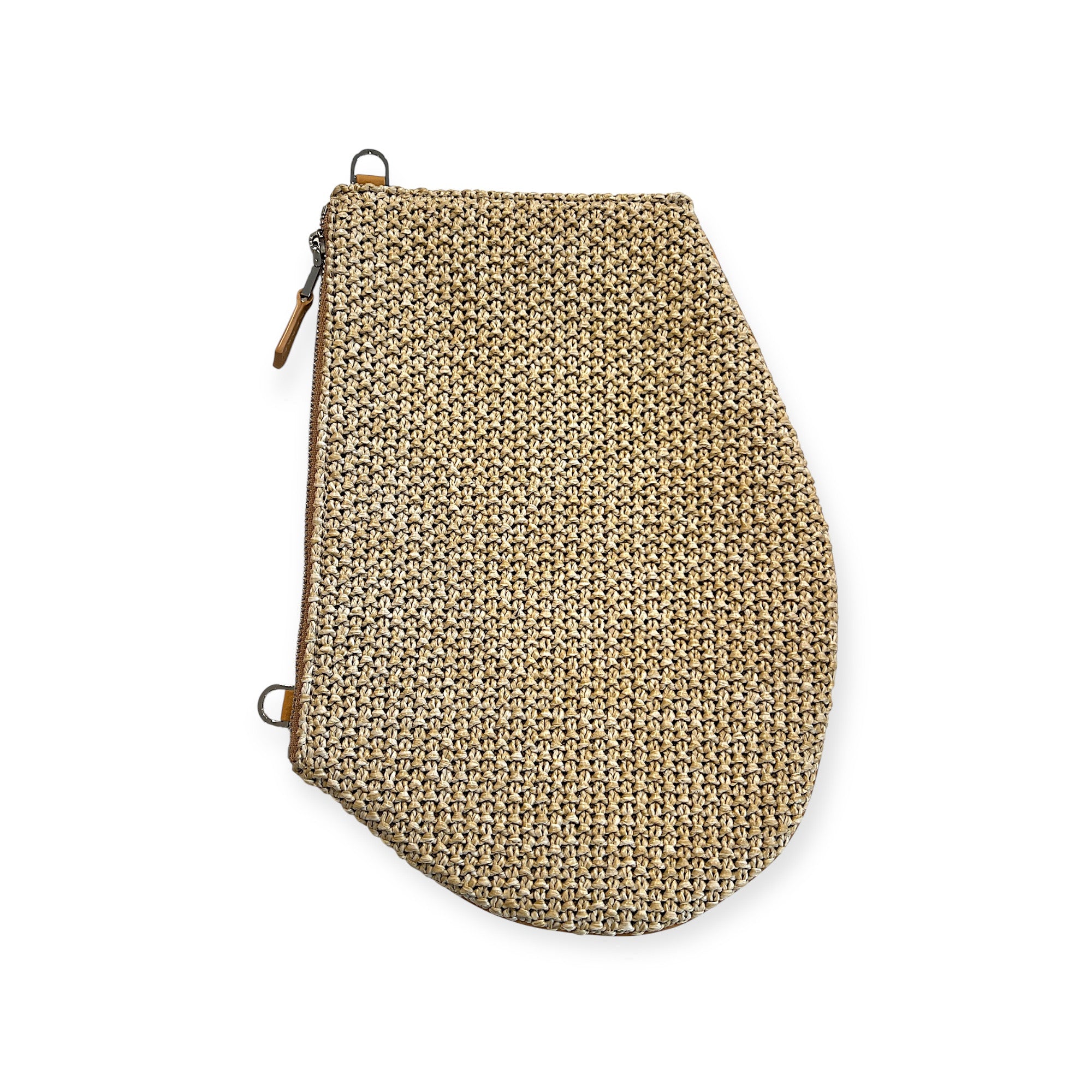 MARIELAURENCESTEVIGNY_Zip maxi cross body pouch - raffia - natural edtion- front .JPEG