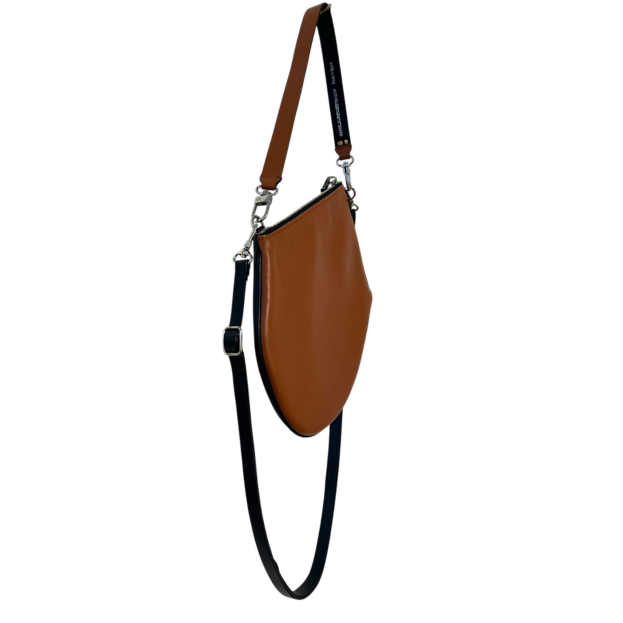 MARIELAURENCESTEVIGNY_Cross micro tan black