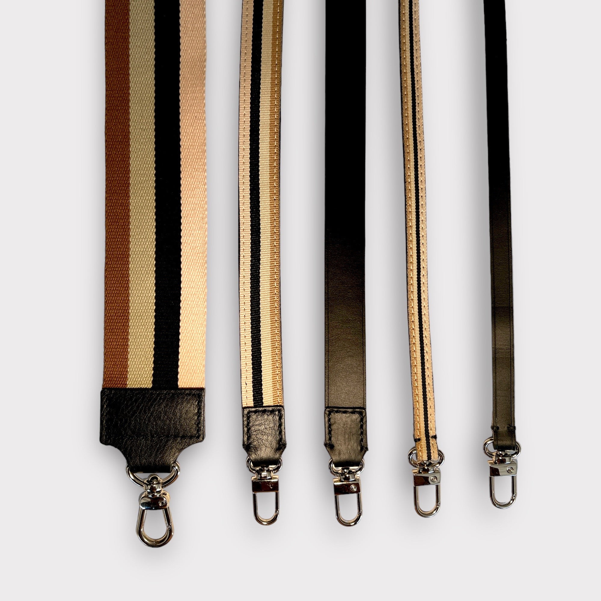 Pochette bandoulière - Zip XL - Ébène et noir