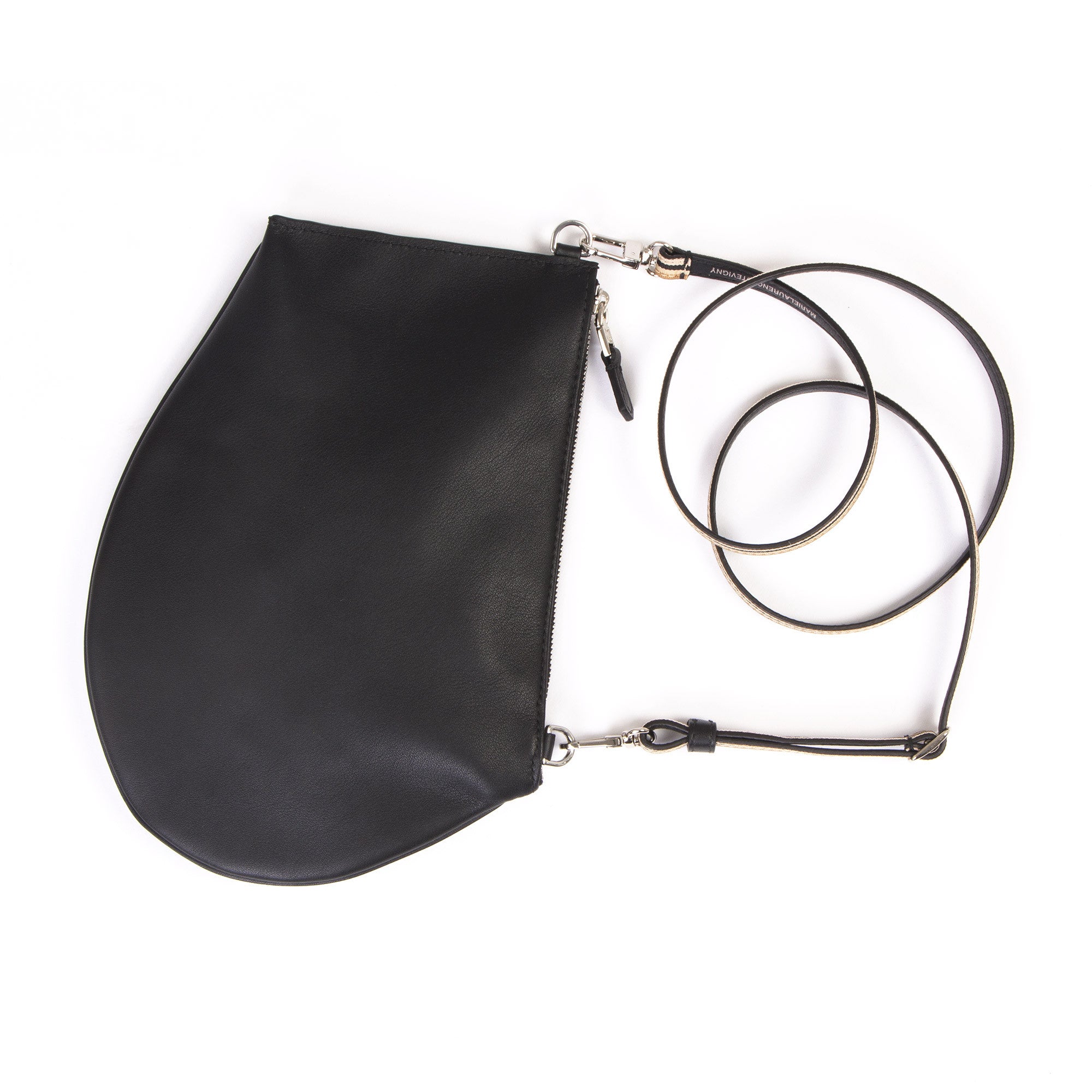 Pochette bandoulière - Zip medium - Vert