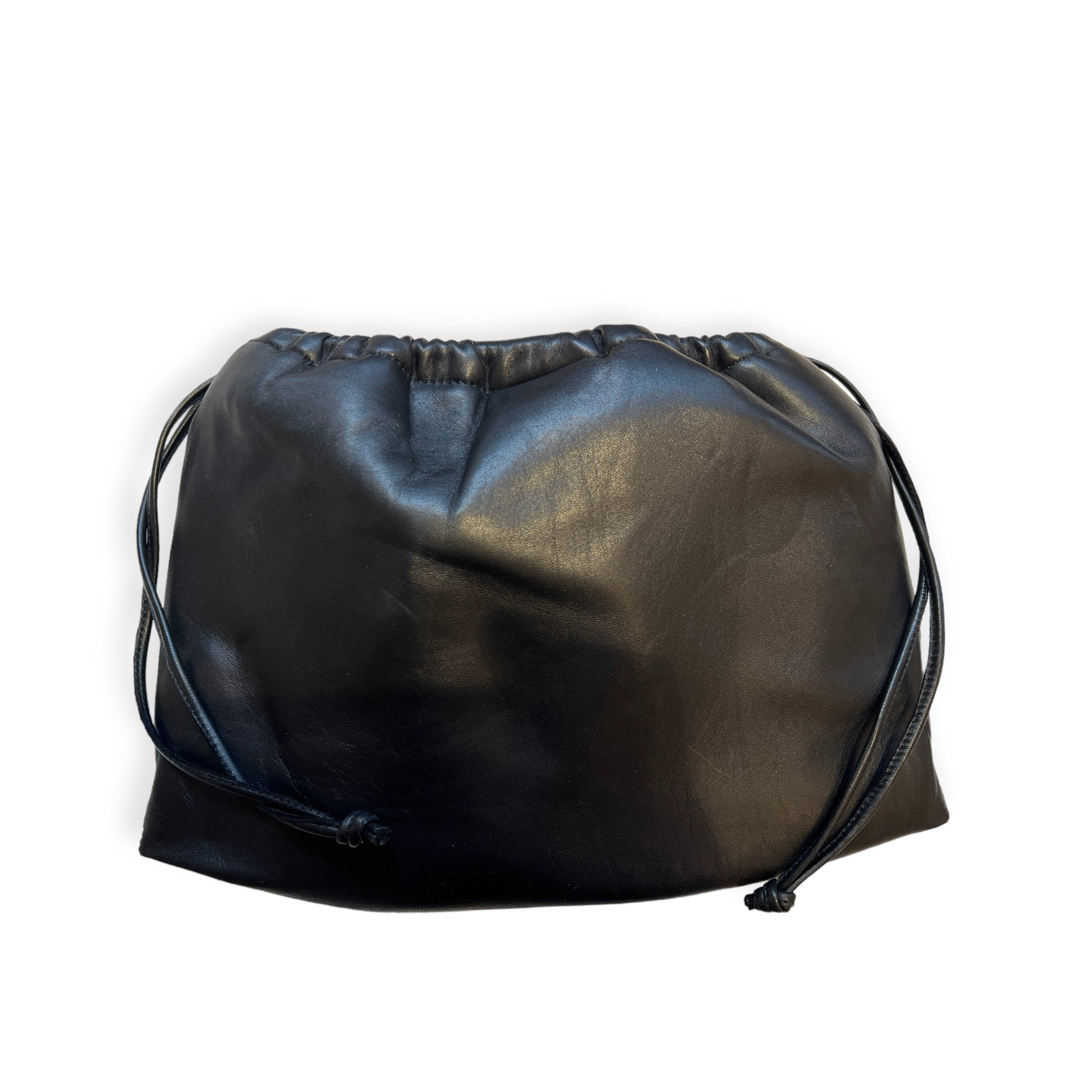 Pochette à lien de serrage - String medium - Noir