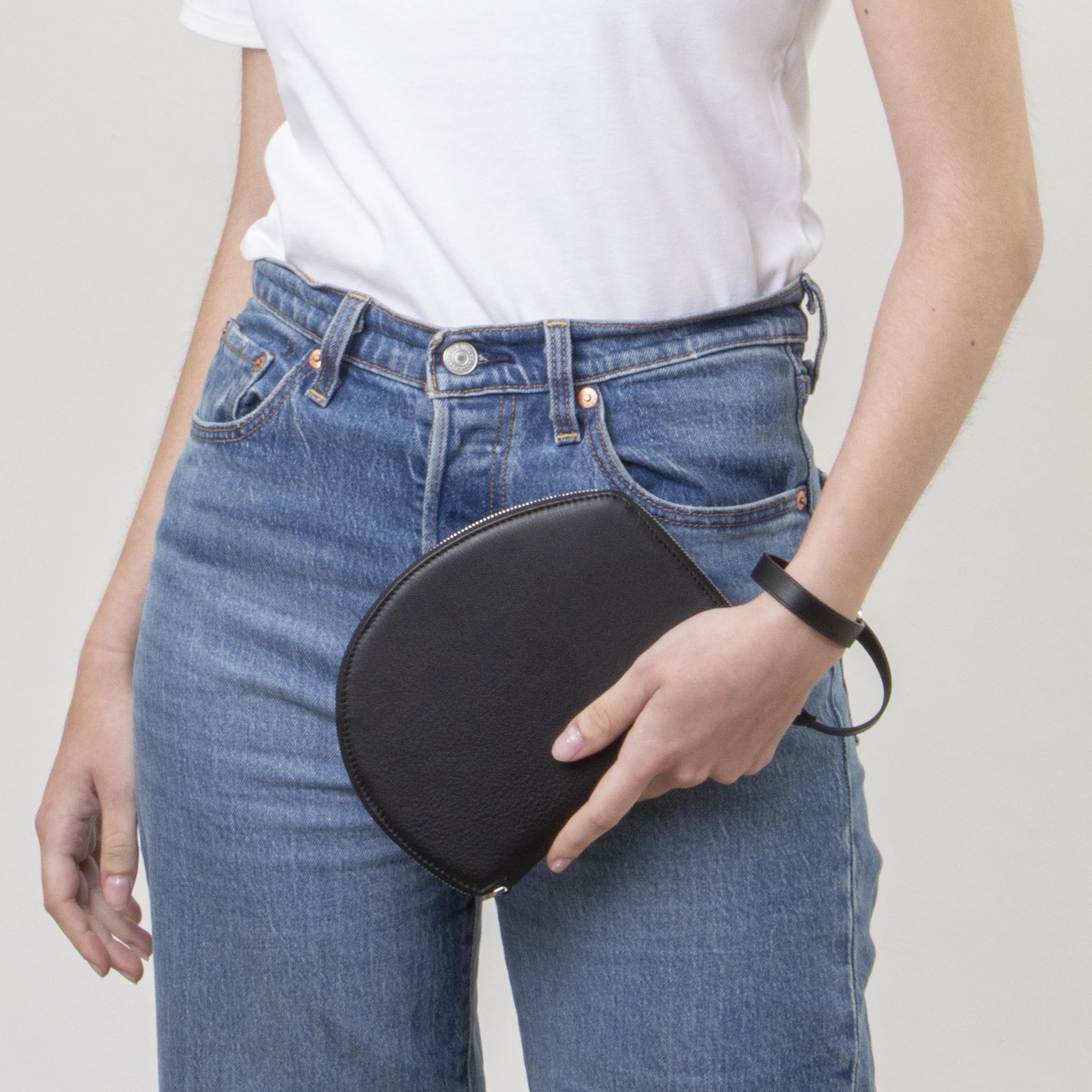 Pochette organisée bandoulière - Pocket medium - Noir
