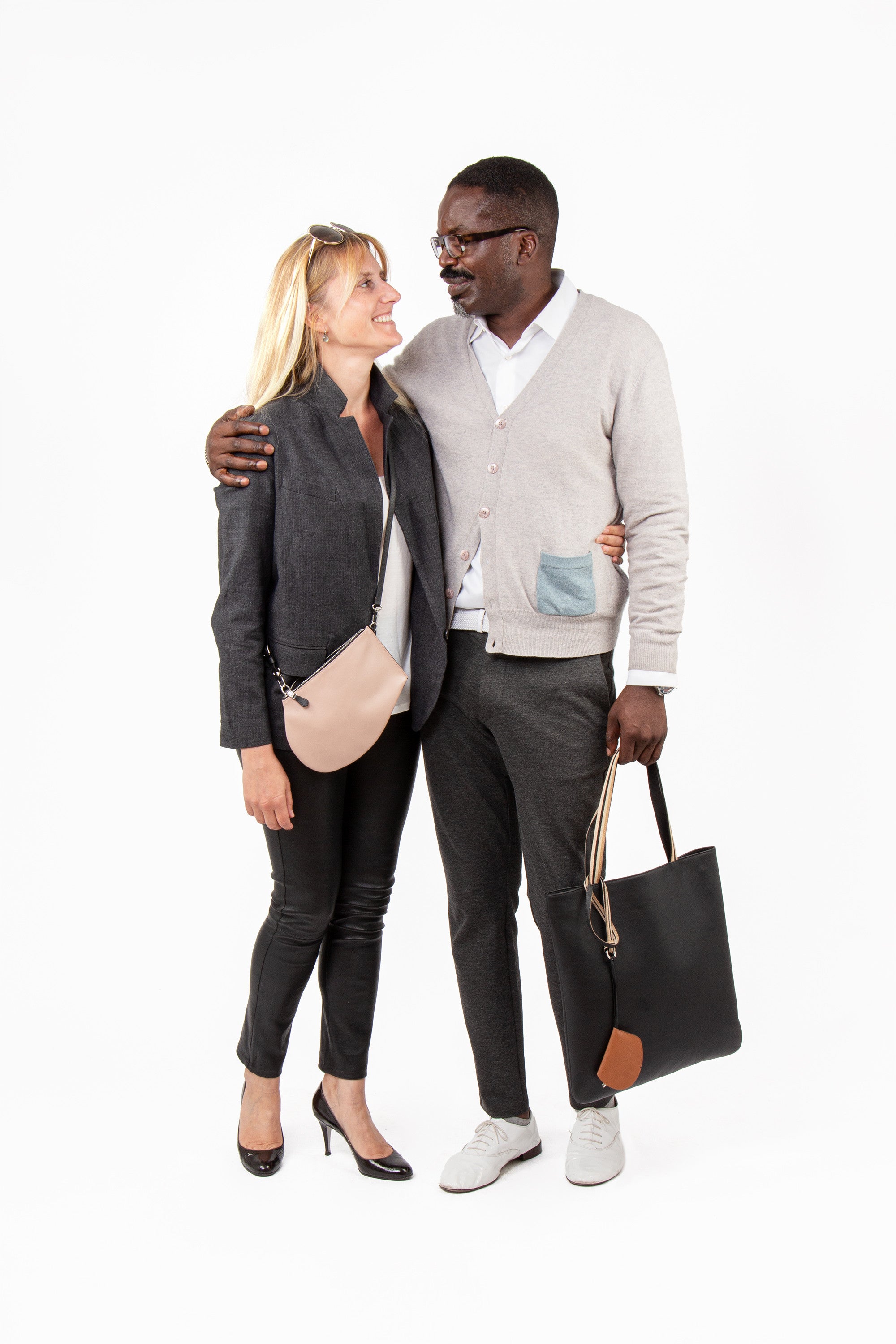 Laure et Laurent Zip Maxi Nude (open) To