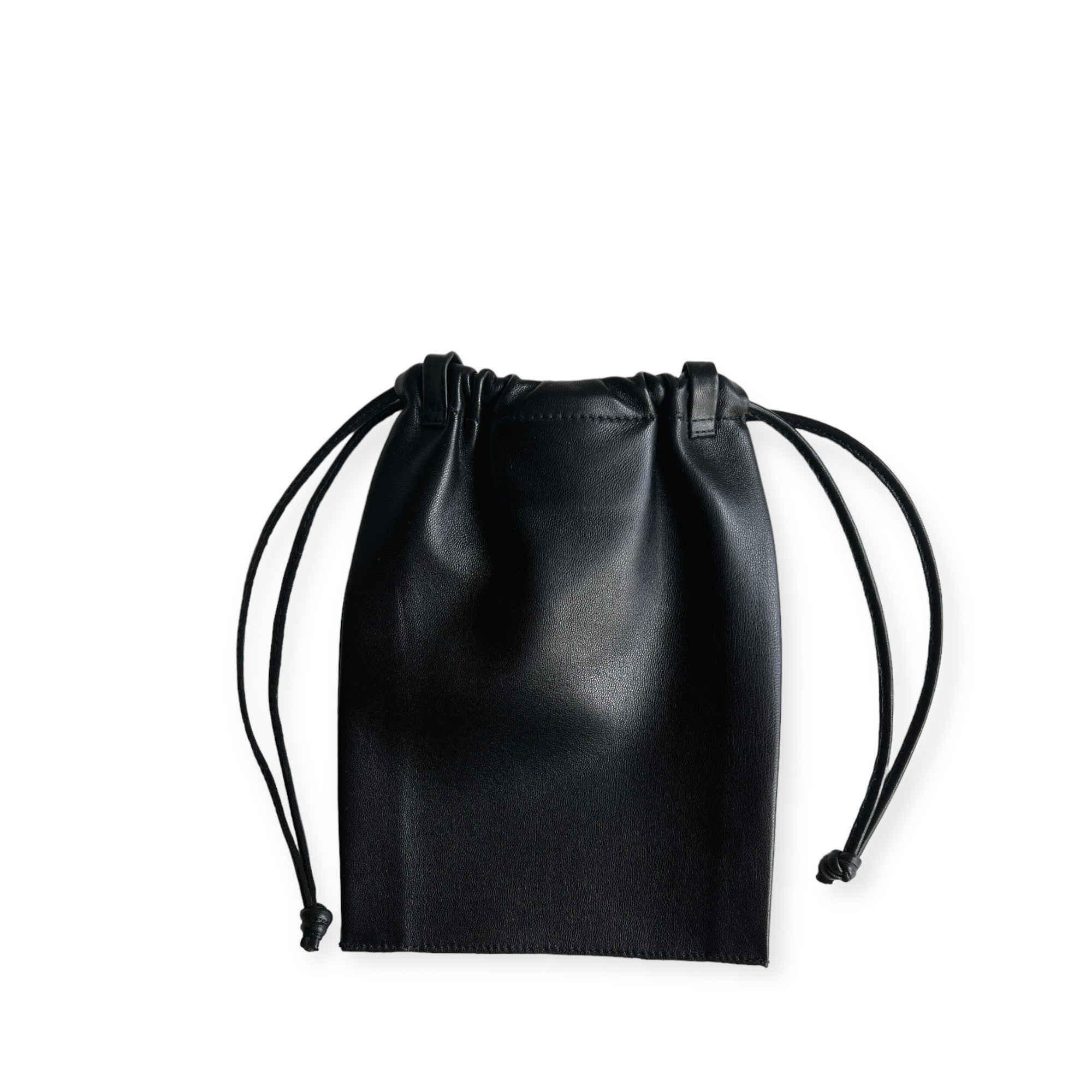 Pochette à lien de serrage - String nano - Noir