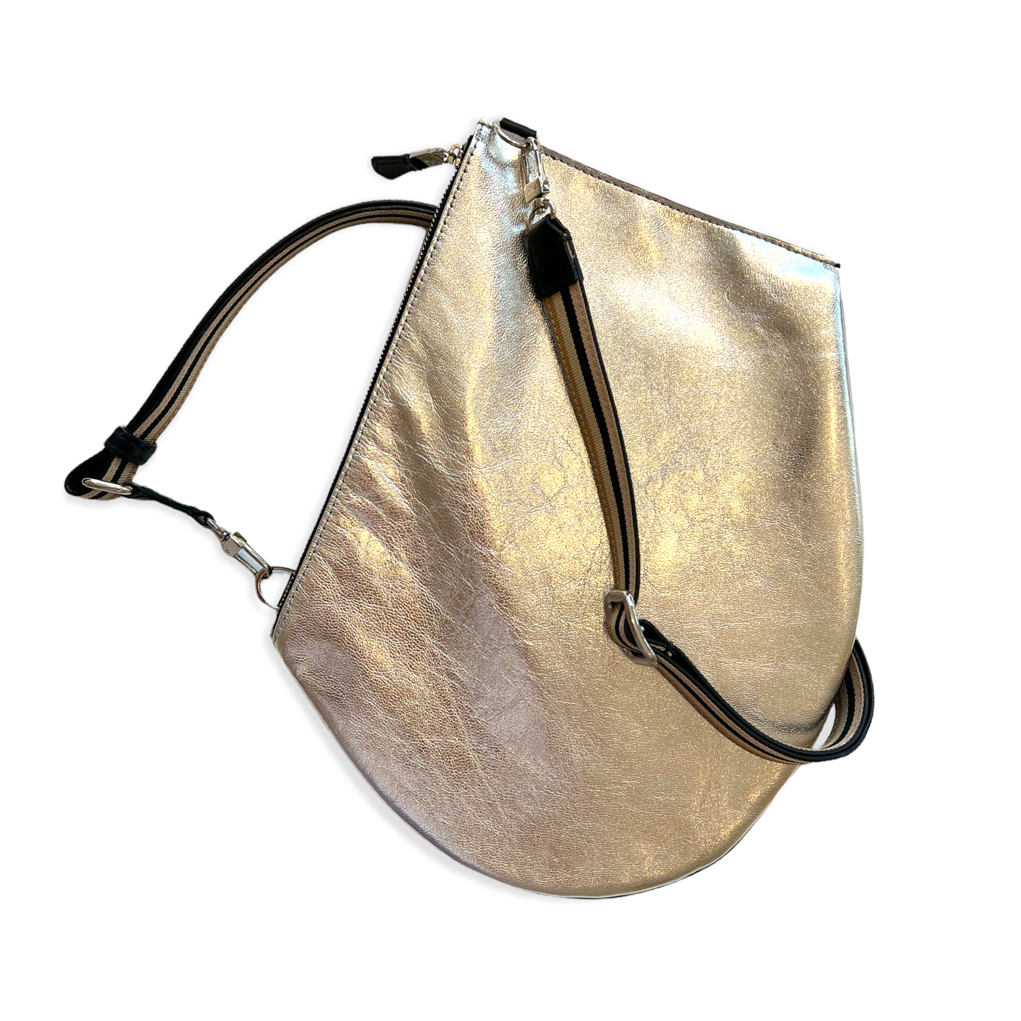 Pocket - Zip XL - Silver and black