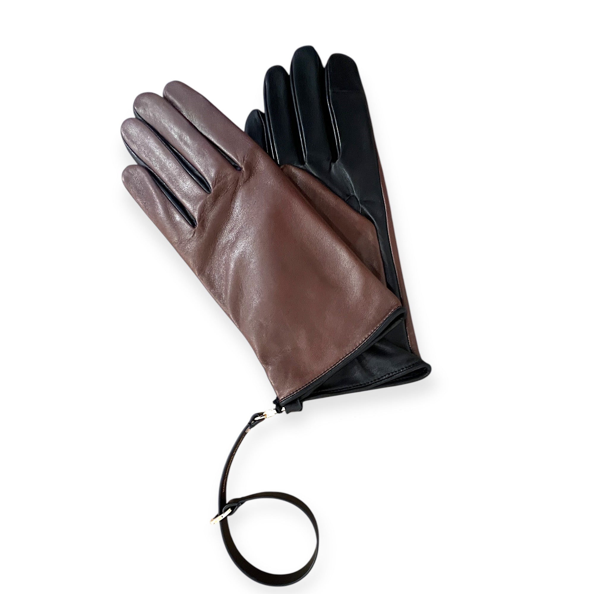 skin classic edition-gloves-Simple gloves-deep burgundy black front