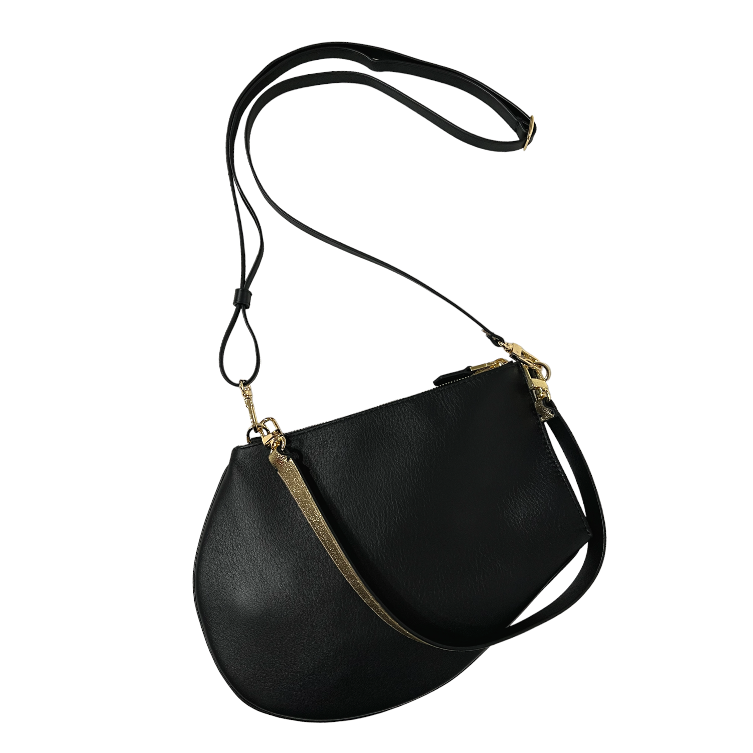 Cross micro gold black on with cross thin and Zip maxi black black gold .PNG