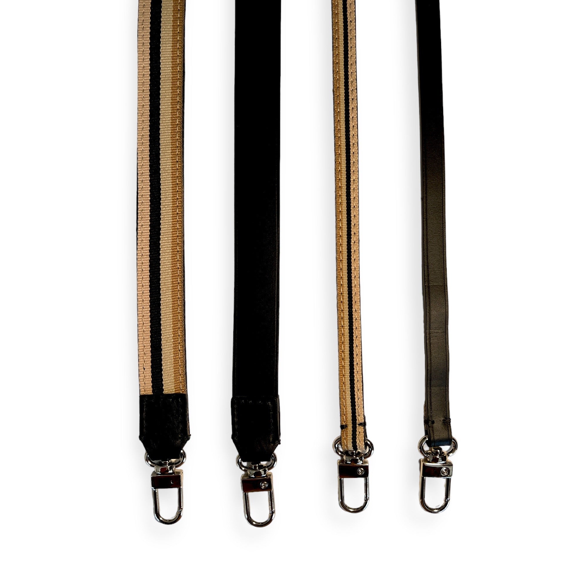 Pochette à lien de serrage - String micro - Kaki et noir