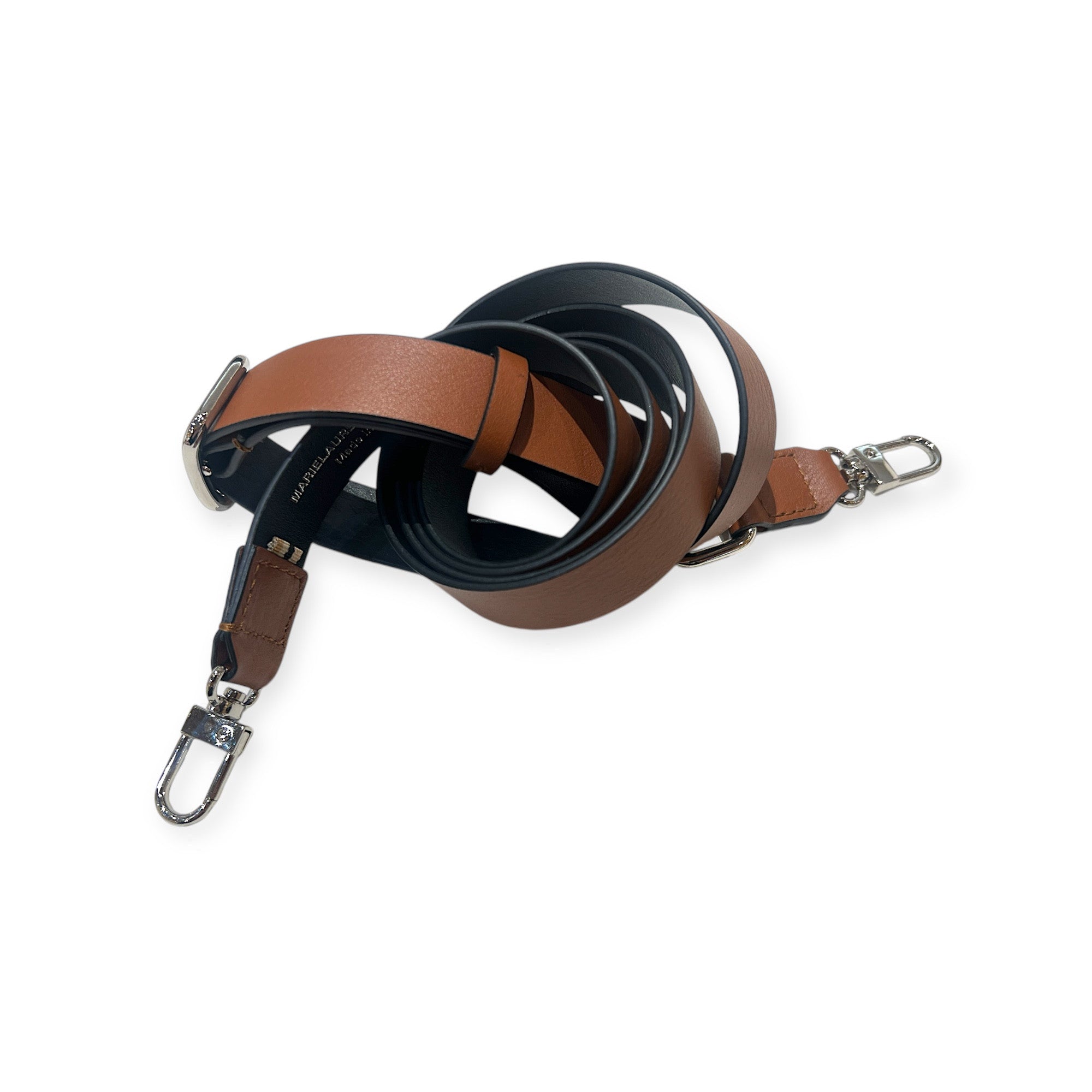 skin classic edition-large cross adjustable strap-tan black nickel d