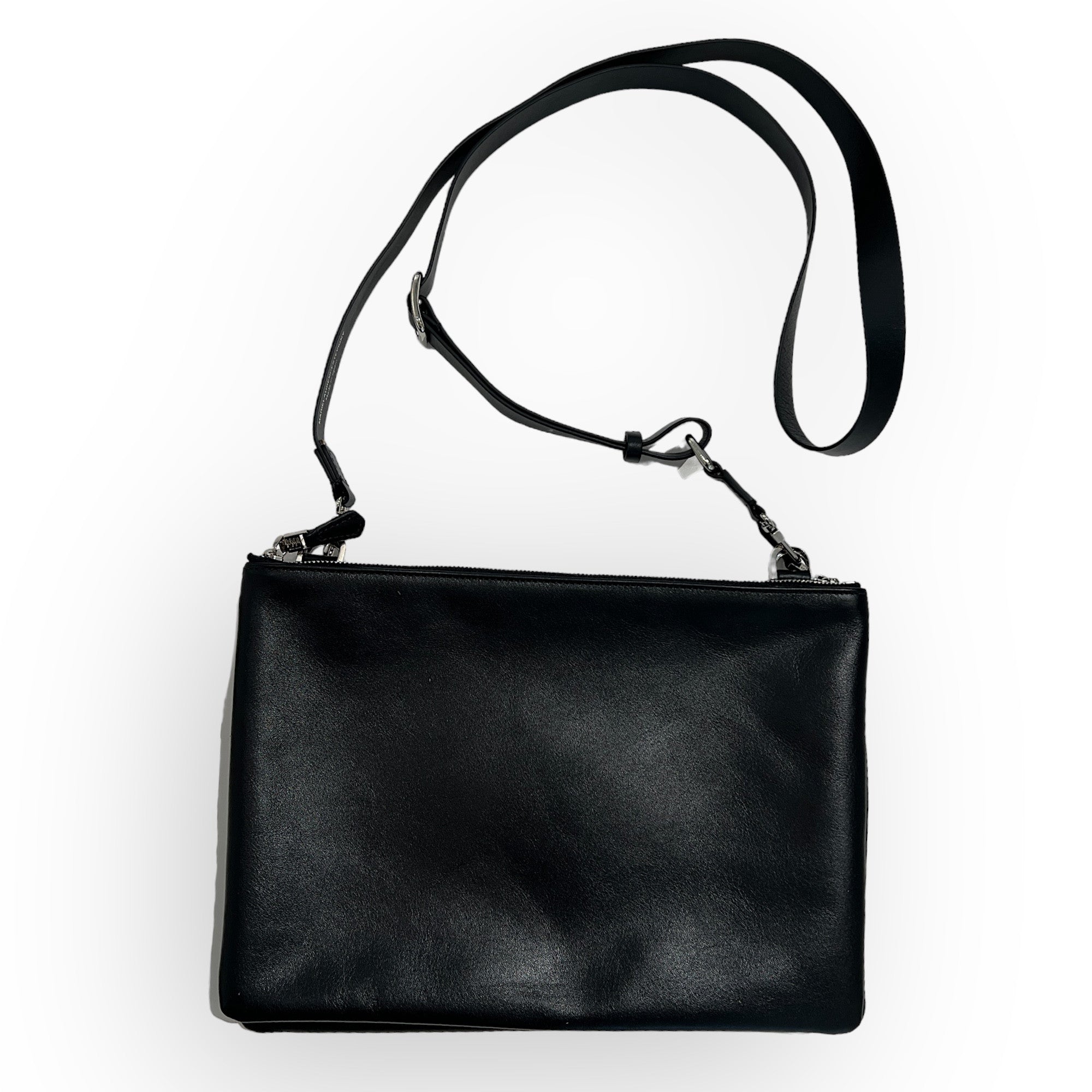 MARIELAURENCESTEVIGNY_DUO Pocket mixte Black black with large cross strap black -back view