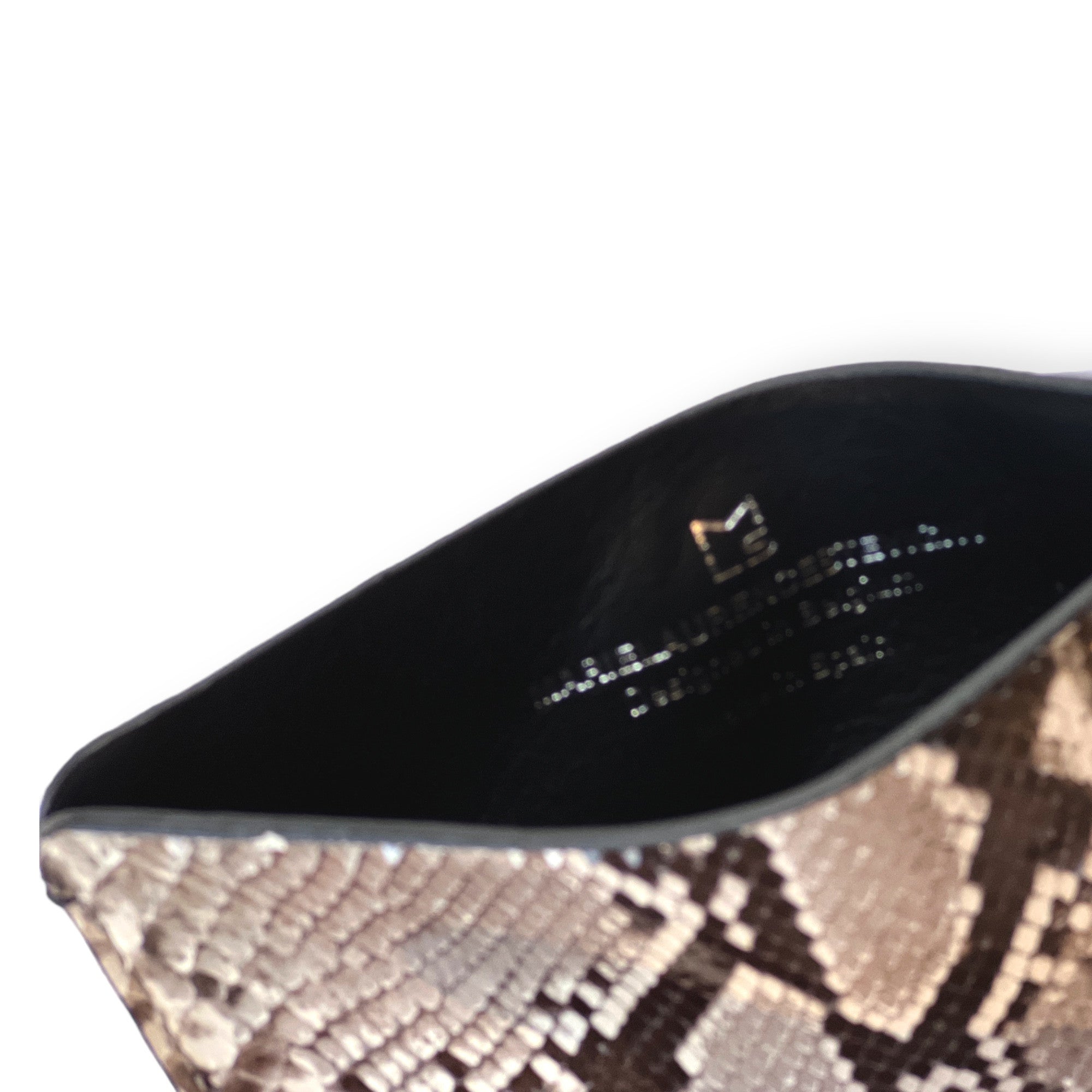 Portefeuille RFID - Travel - Serpent python naturel
