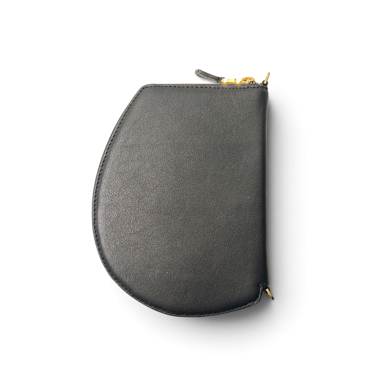 Pochette organisée - Pocket medium - Noir et finitions dorées