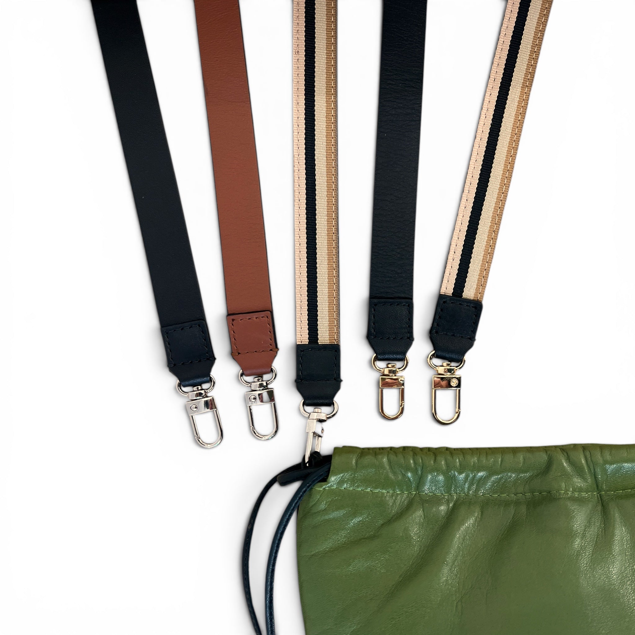Pochette à lien de serrage - String medium - Vert