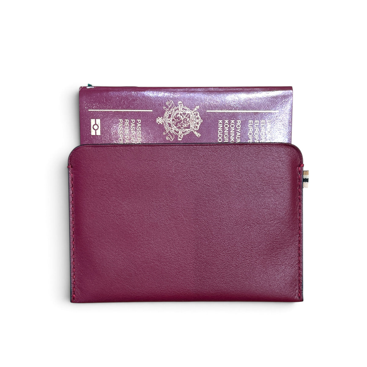 Portefeuille RFID - Travel - Rouge vin