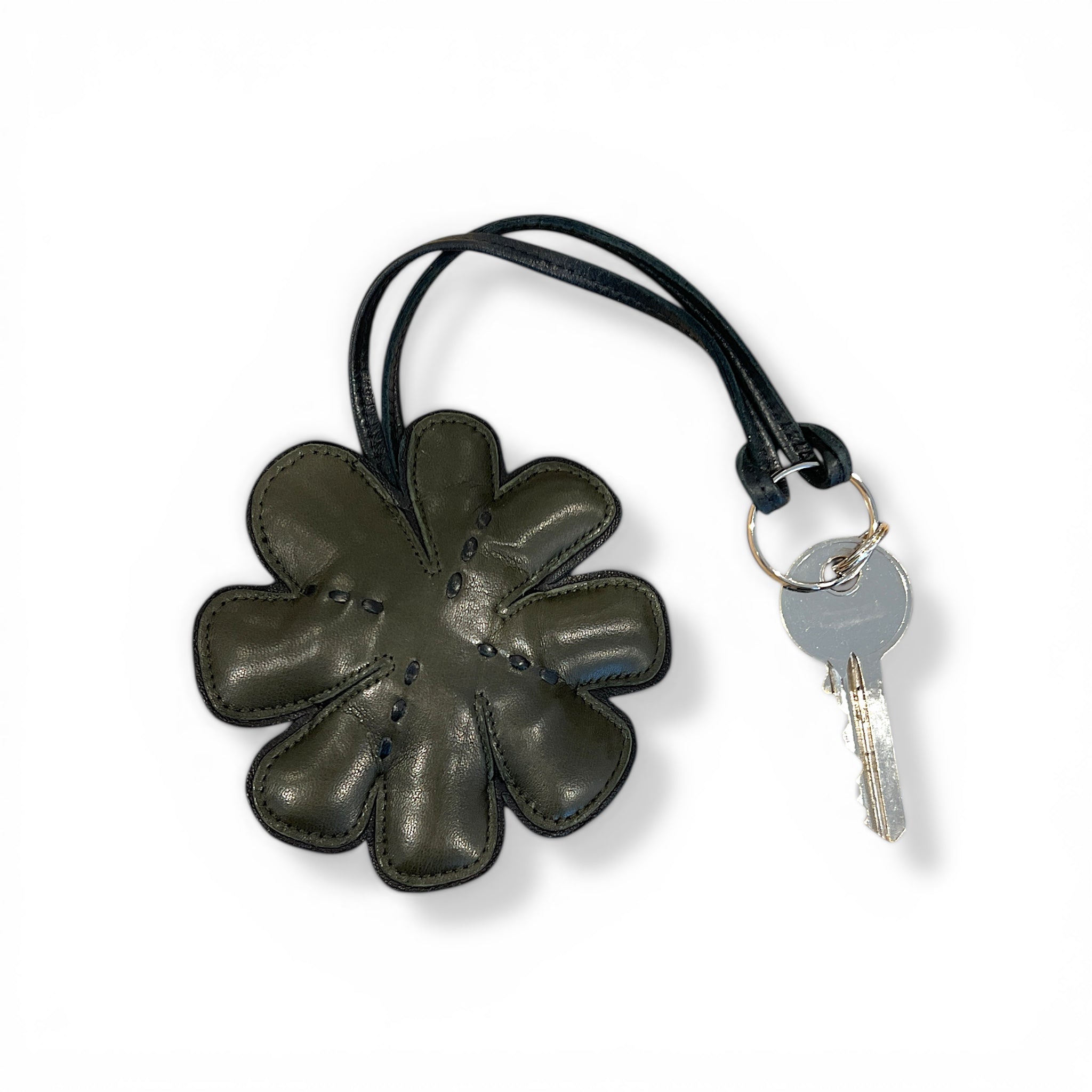 Bijou de pochette - Trèfle - Kaki