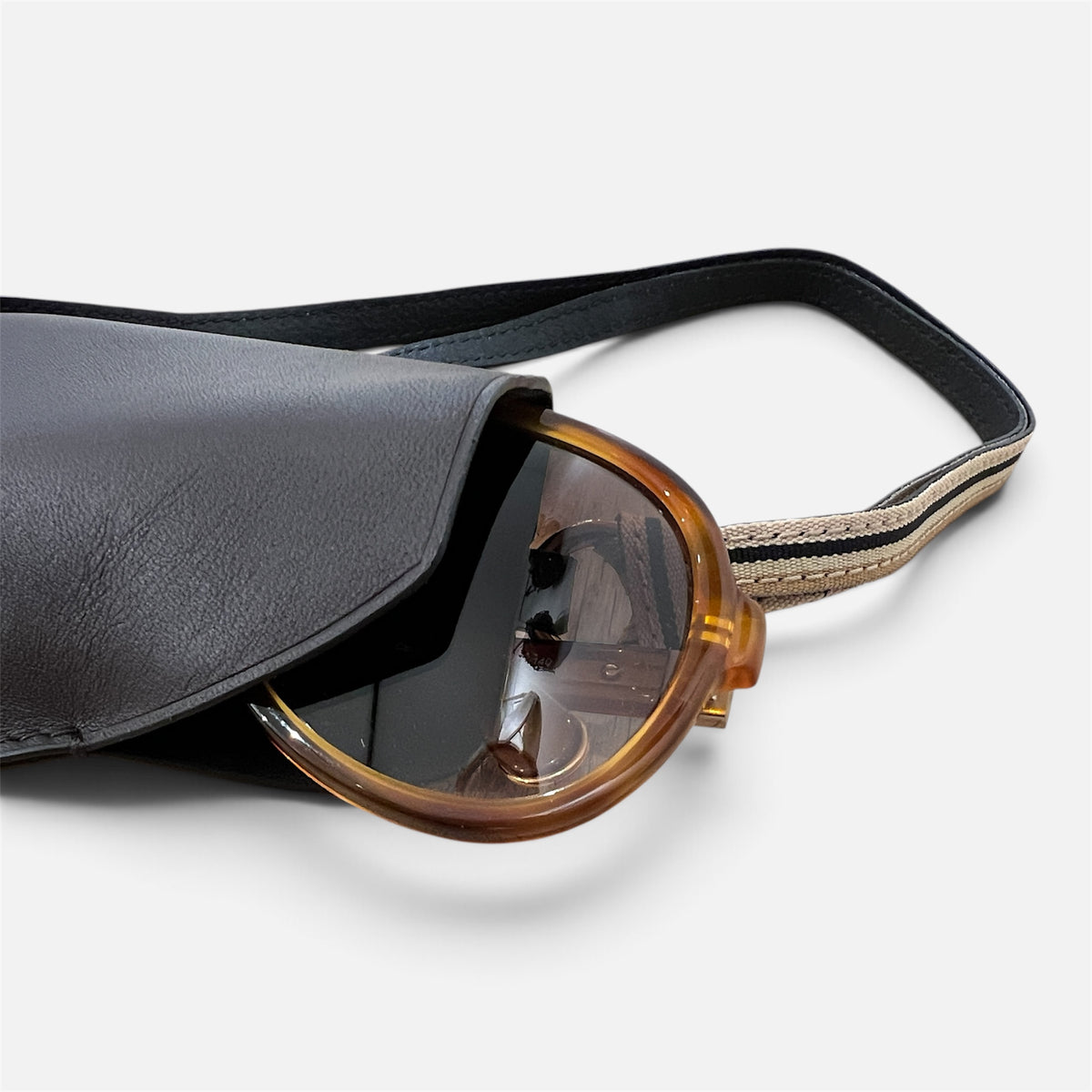 Étui à lunettes - ébène