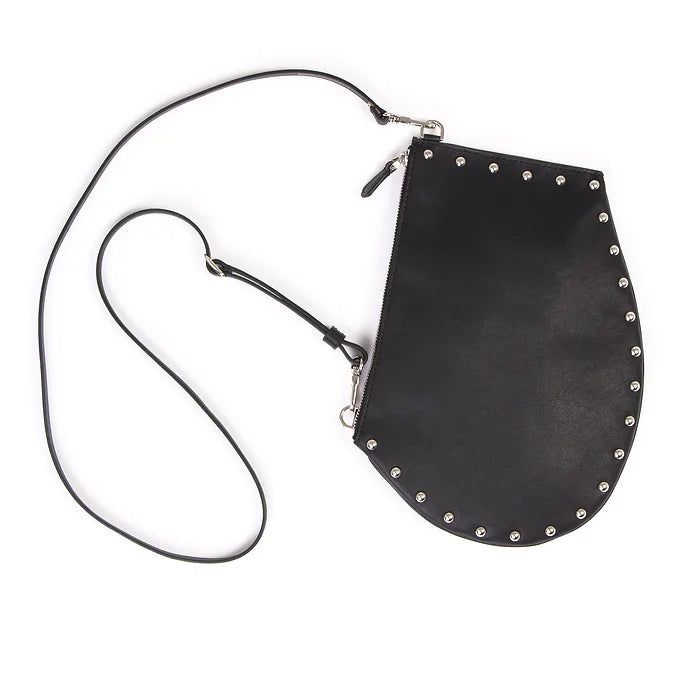 Pocket shoulder strap - Medium Zip - Black studded