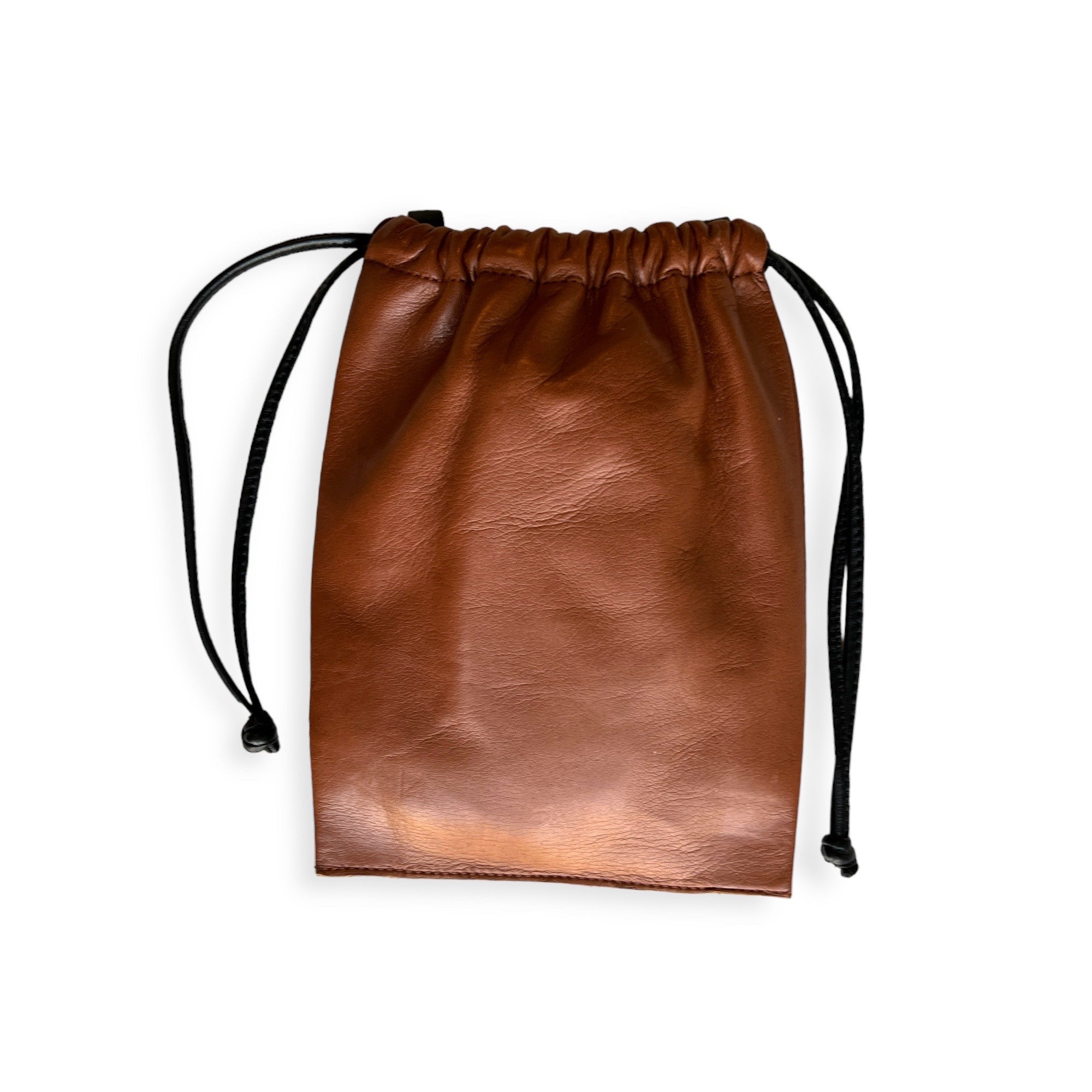 MARIELAURENCESTEVIGNY-Drawstring pouch combo - drawstring pouch -Tan -front .JPG