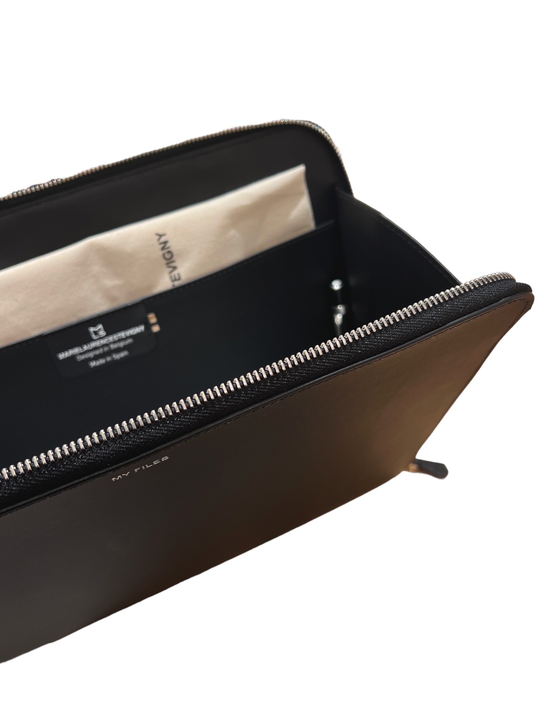 Pochette document à fermeture éclair - Zip document - Noir