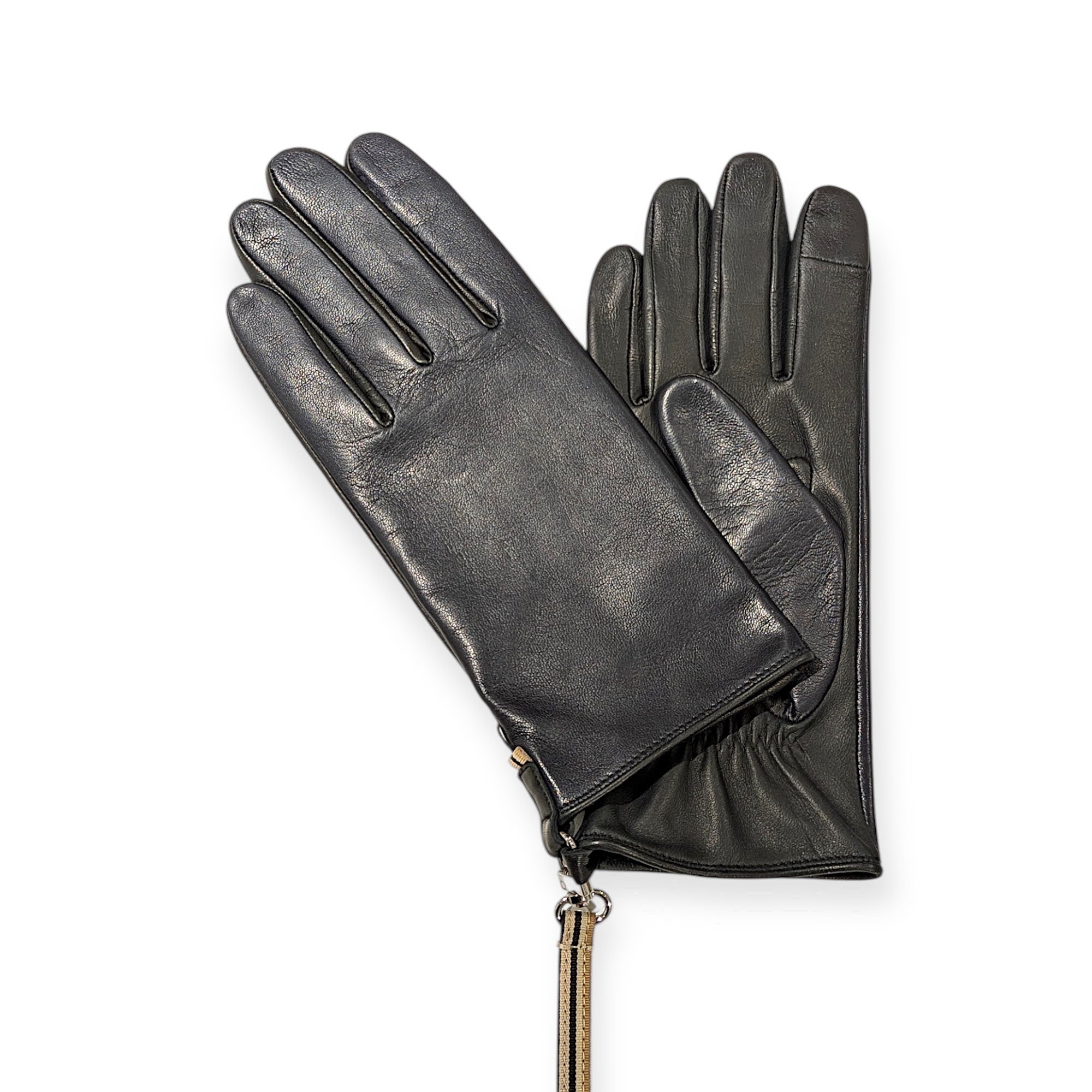 MARIELAURENCESTEVIGNY-skin classic edition-gloves-Simple gloves-Navy blue_black palmside.J