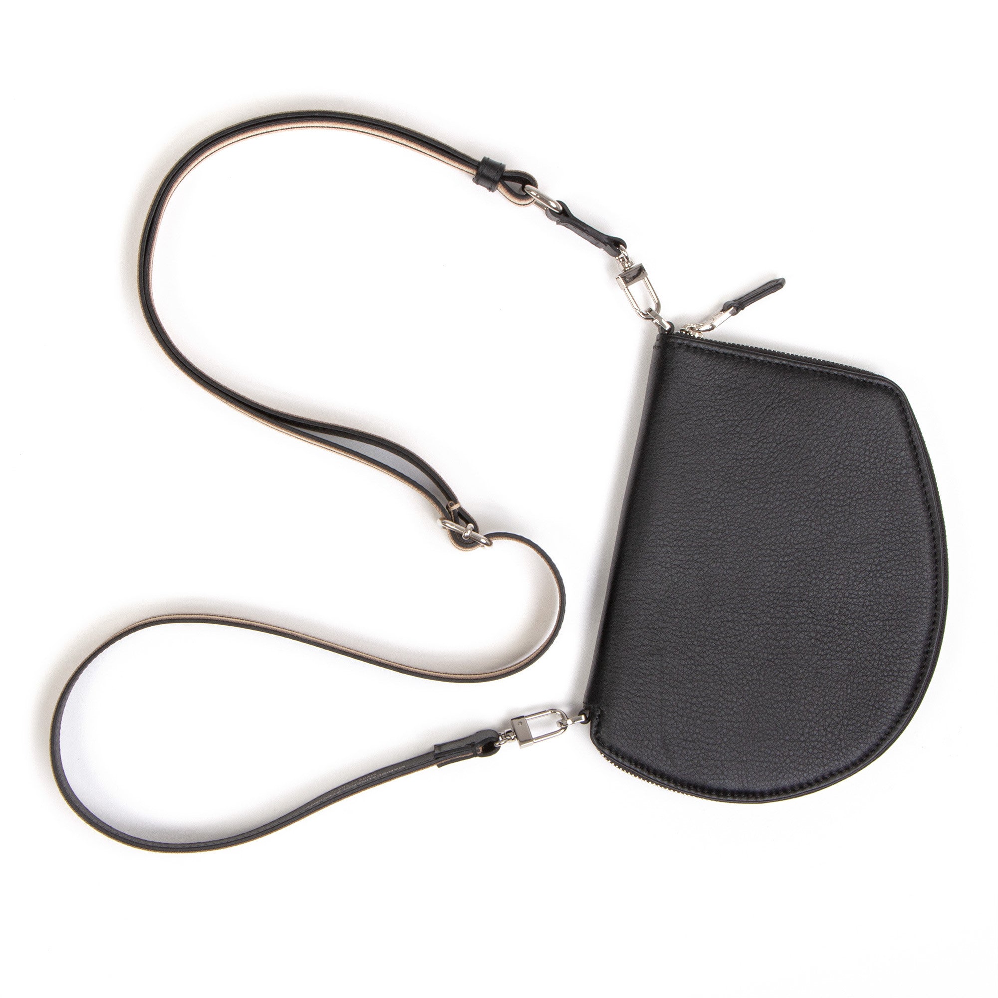 Pochette organisée bandoulière - Pocket medium - Noir