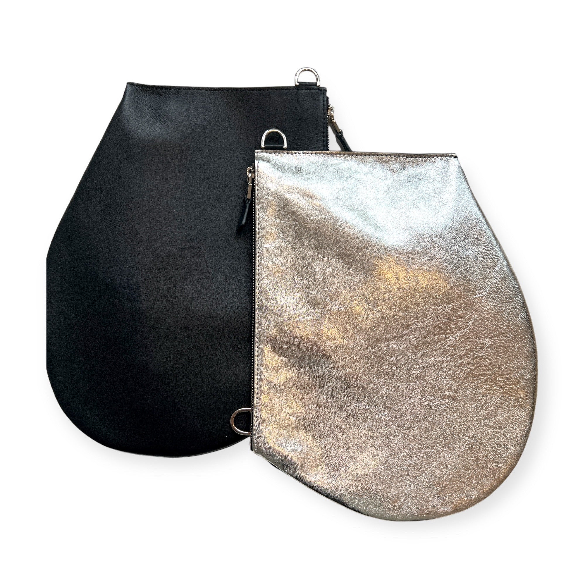 Pocket - Zip XL - Silver and black
