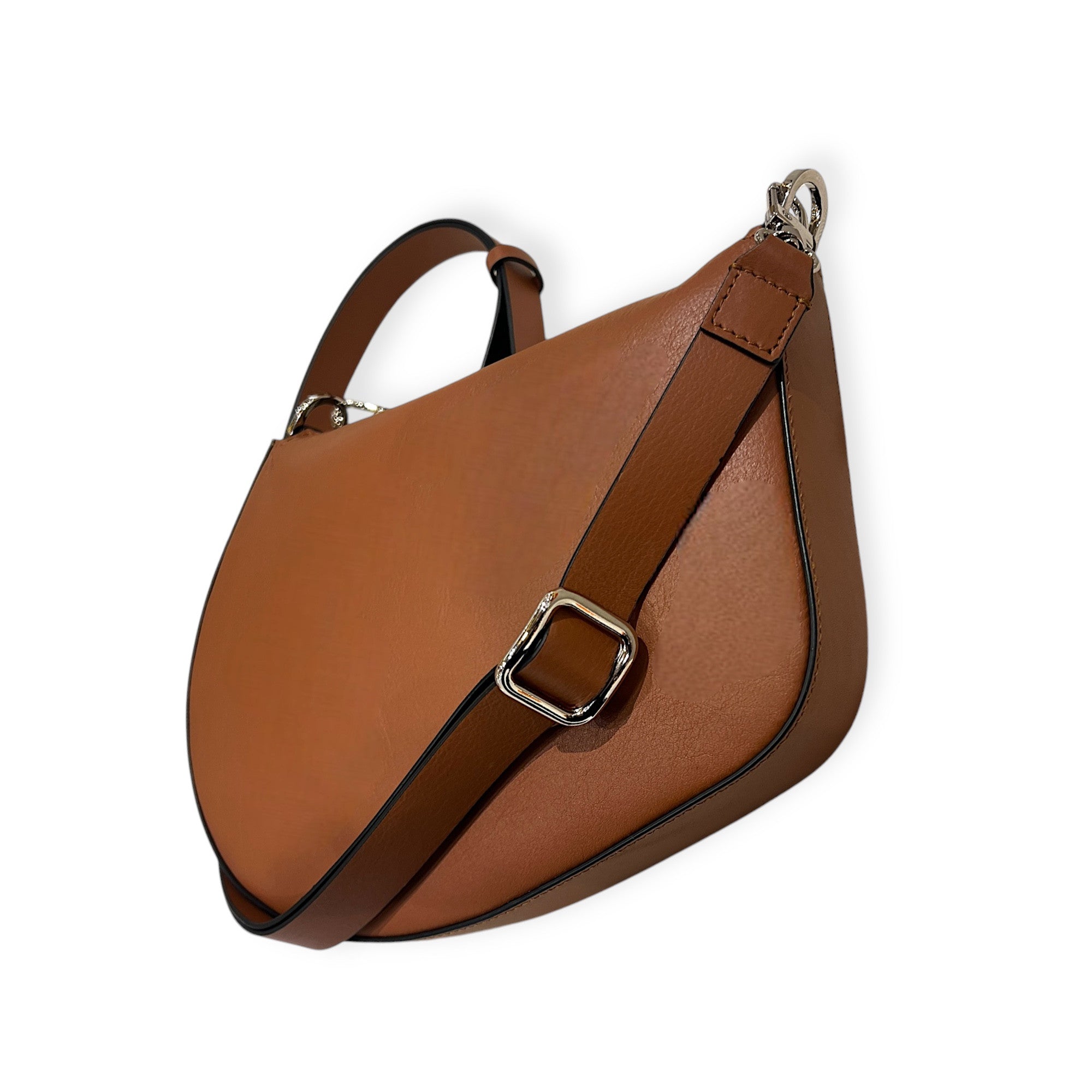 MARIELAURENCESTEVIGNY-skin classic edition-Zip baguette maxi - Tan -profile .JPG