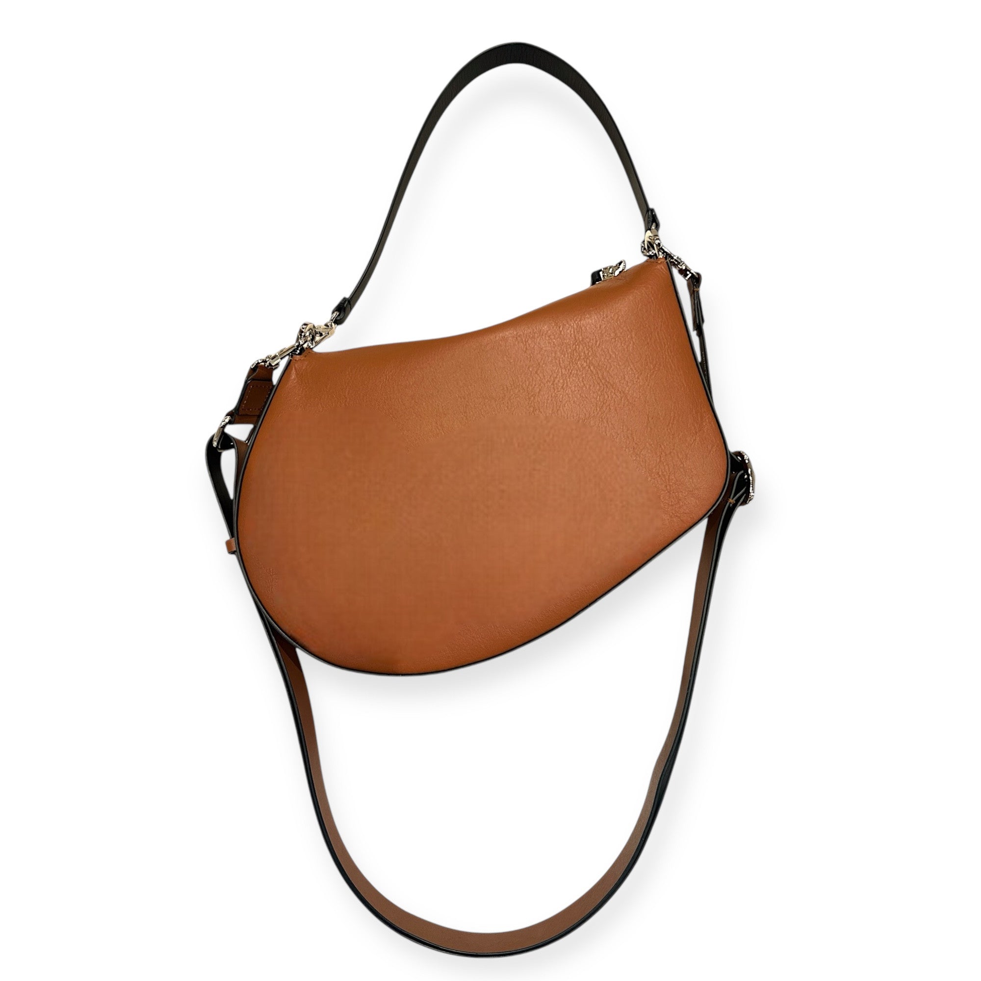MARIELAURENCESTEVIGNY-skin classic edition-Zip baguette maxi - Tan - with cross micro and 
