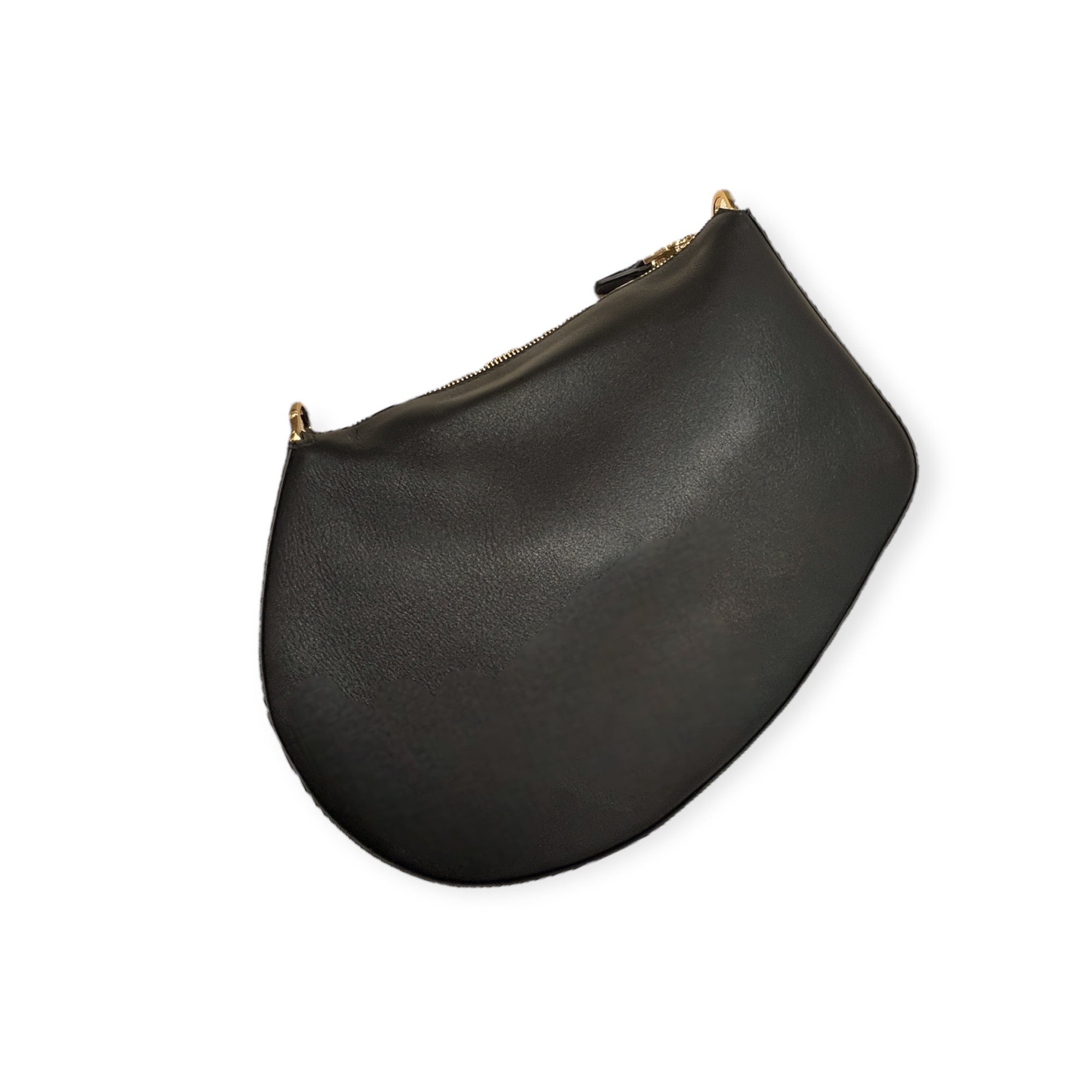 MARIELAURENCESTEVIGNY-gold edition-narrow cross adjustable strap-gold   metallic leather a