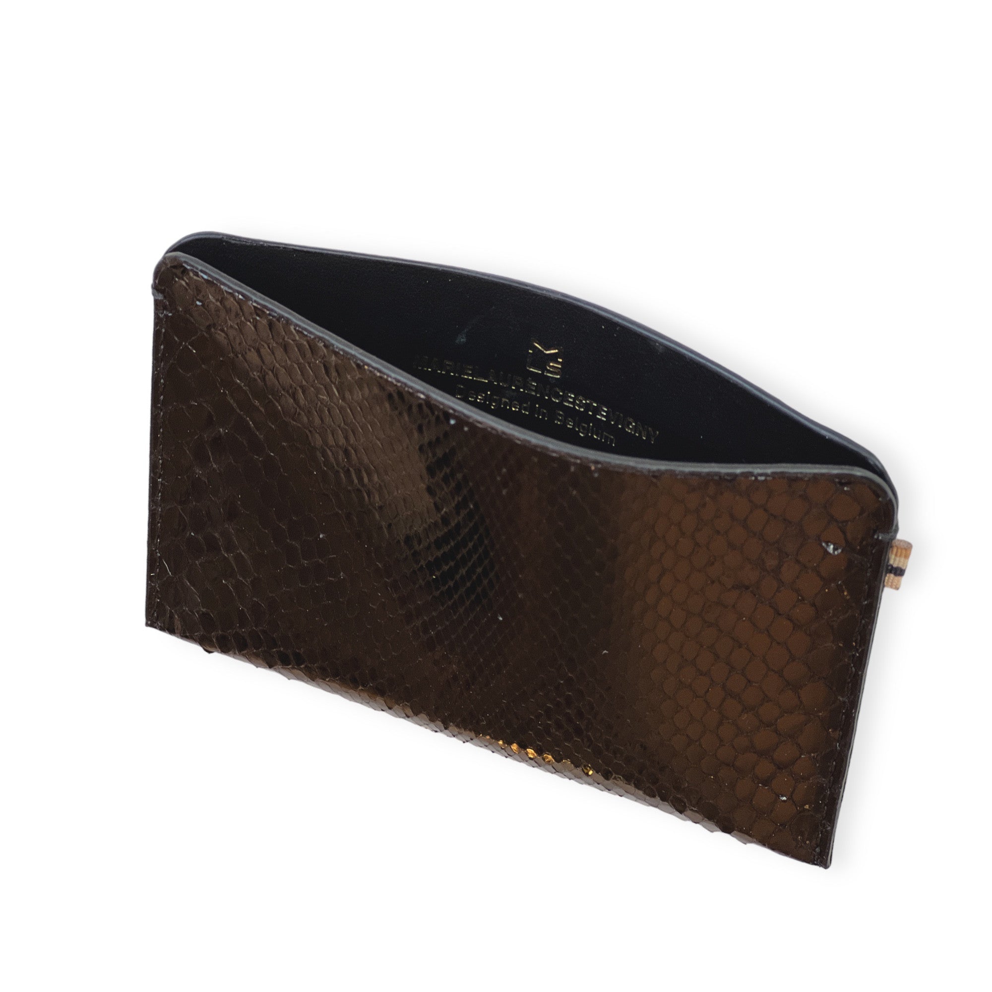 Portefeuille RFID - Travel - Serpent noir